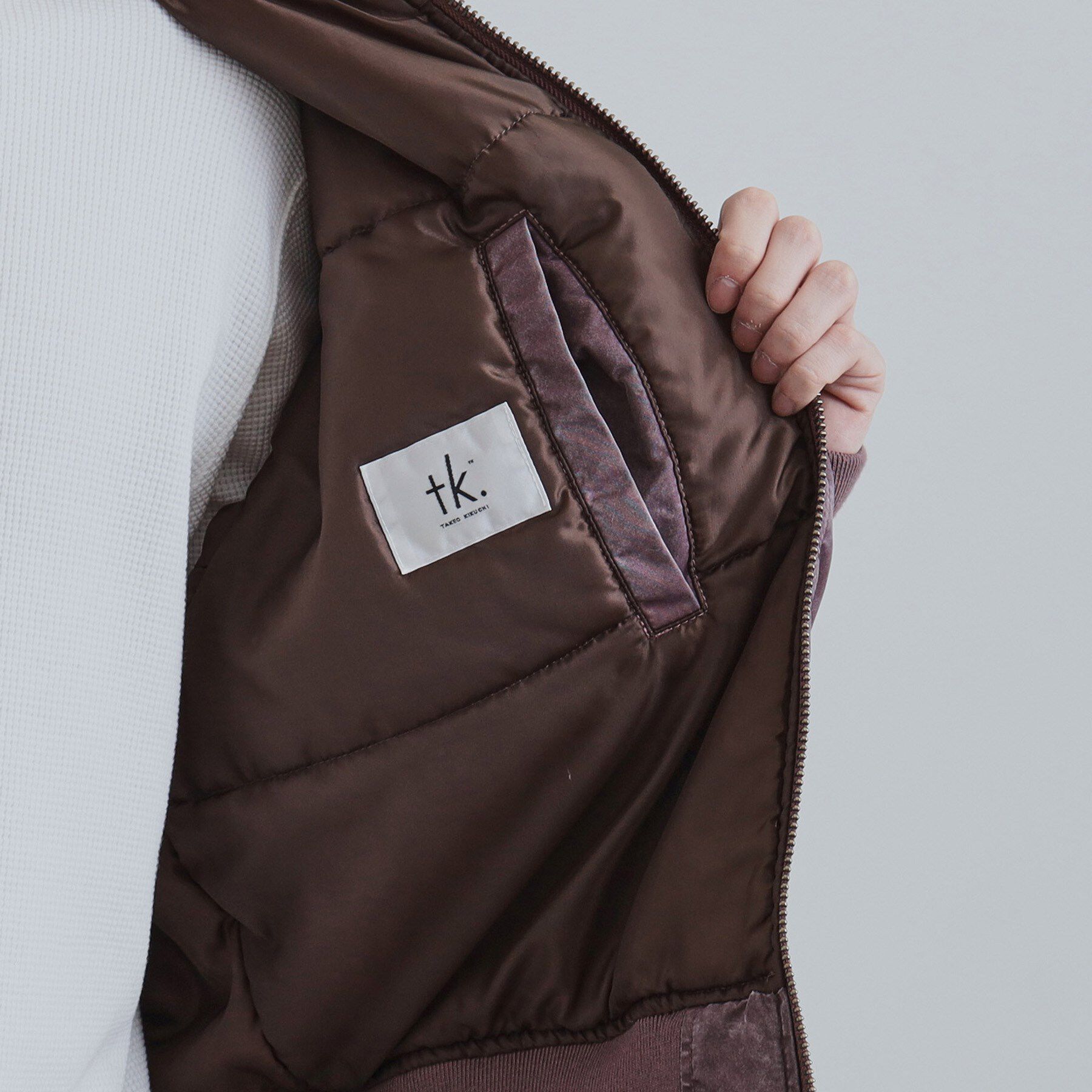 tk.TAKEO KIKUCHI「ヴィンテージライクMA‐1」|ブルゾン・スタジャン|