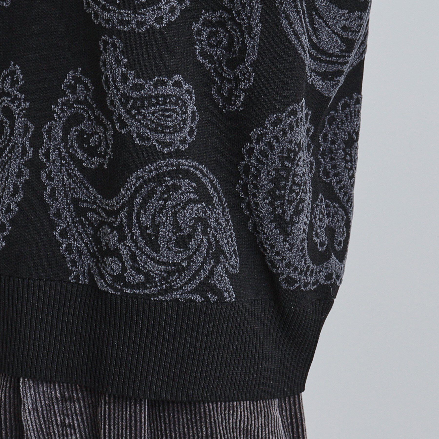 tk.TAKEO KIKUCHI「【洗える】ペイズリーニットプルオーバー」|ニット・セーター|