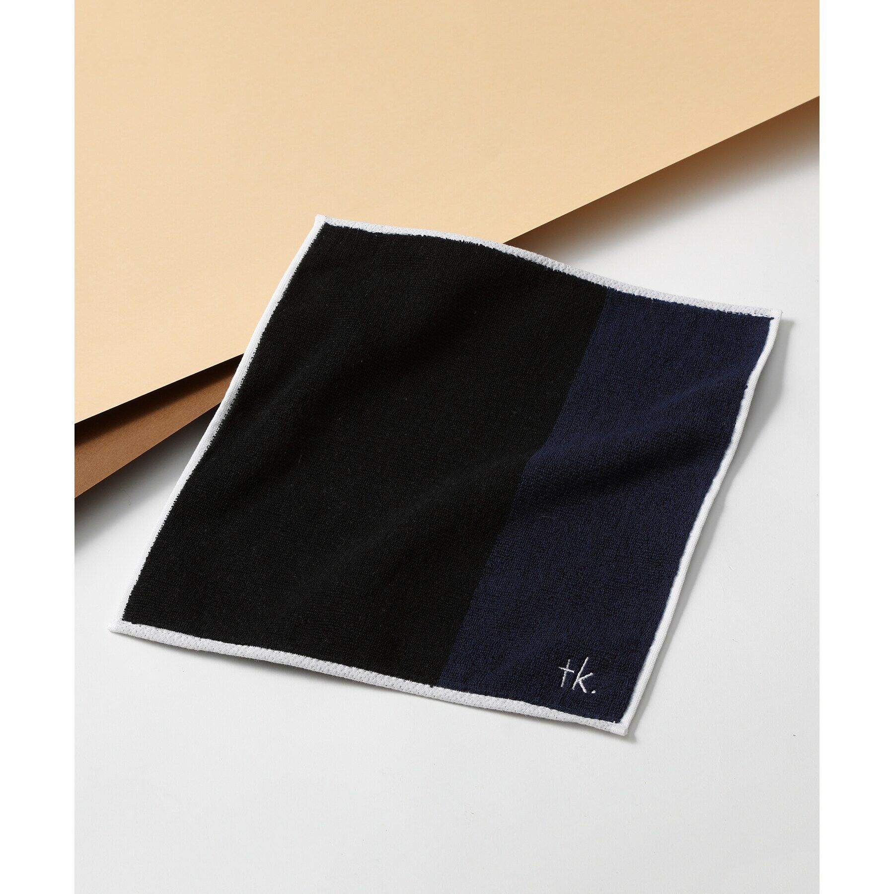 tk.TAKEO KIKUCHI「タオルハンカチ」|ハンカチ|ネイビー(594)