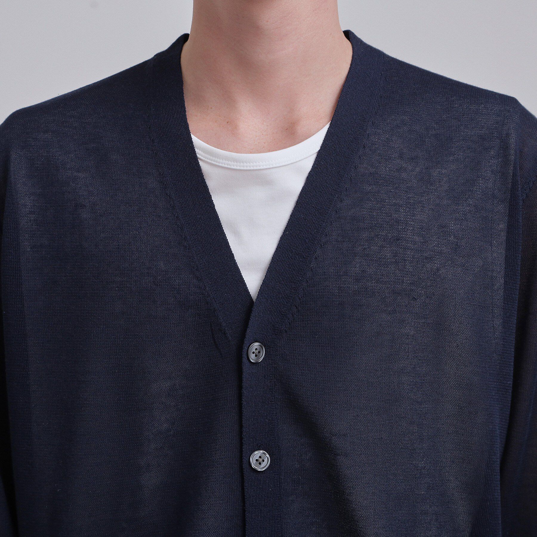 tk.TAKEO KIKUCHI「Vネックニットカーディガン」|カーディガン|