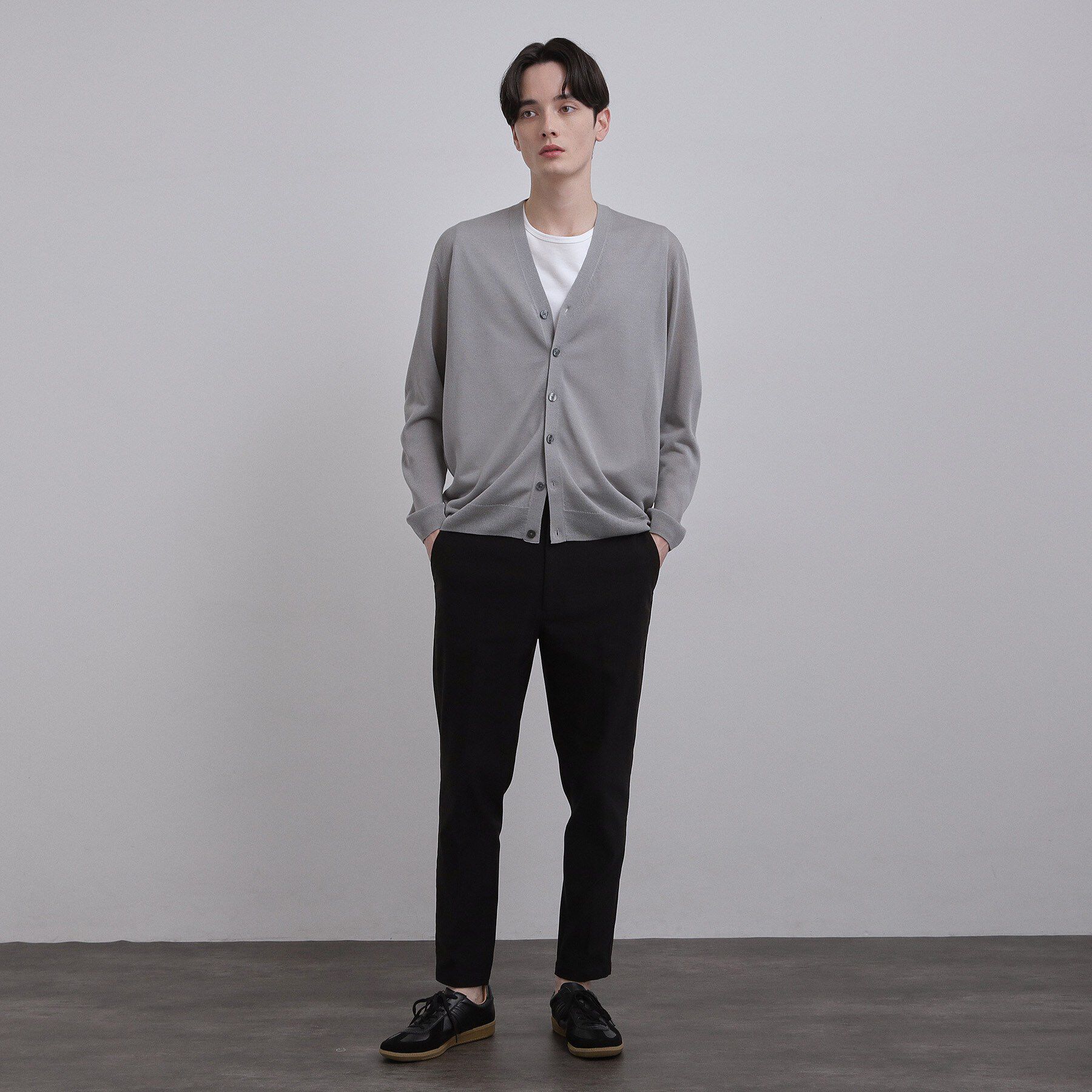 tk.TAKEO KIKUCHI「Vネックニットカーディガン」|カーディガン|