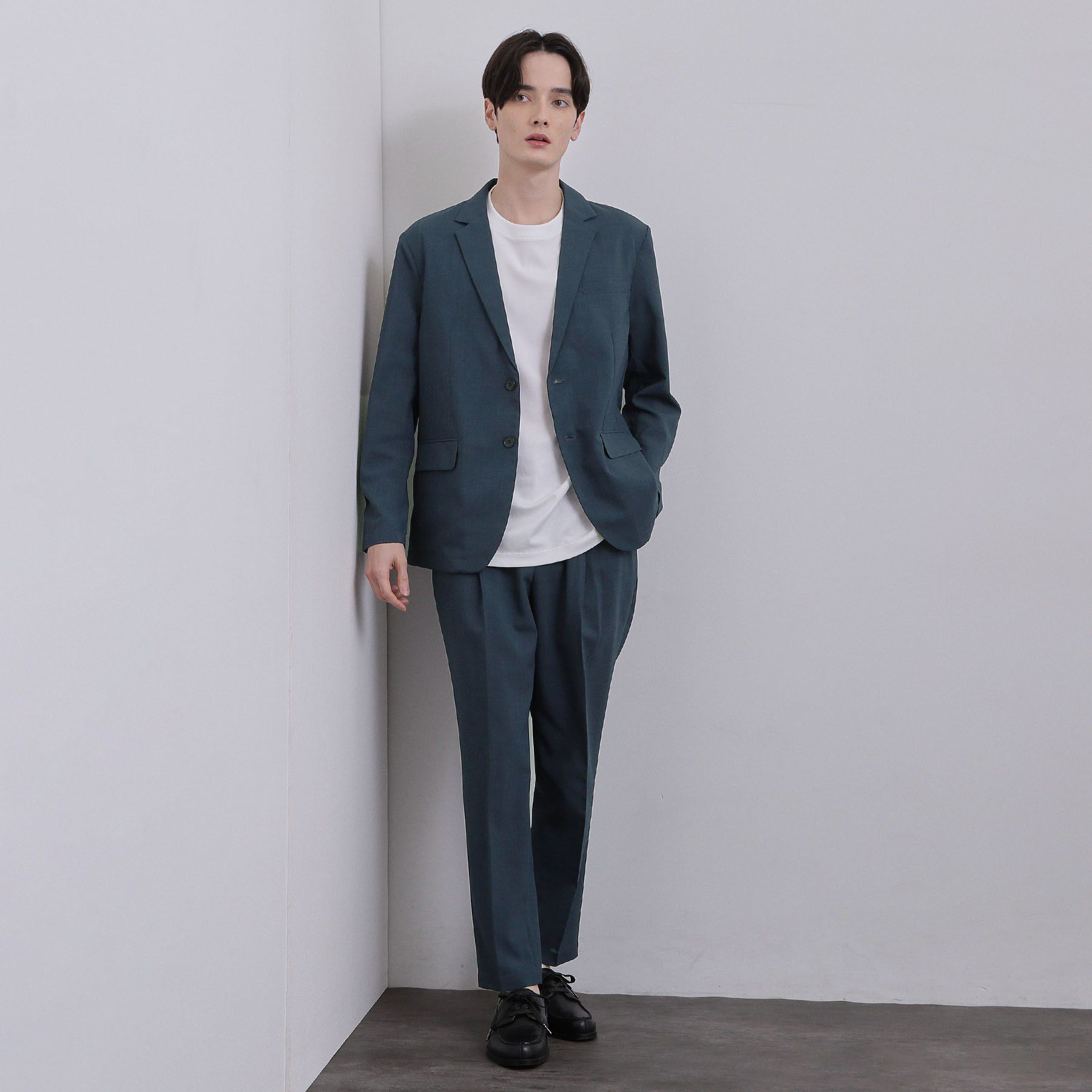 tk.TAKEO KIKUCHI「【上下2点セットアップ】AIRY DRY アソートセットアップ 吸水速乾/UVカット/マシーンウォッ」|スーツ|