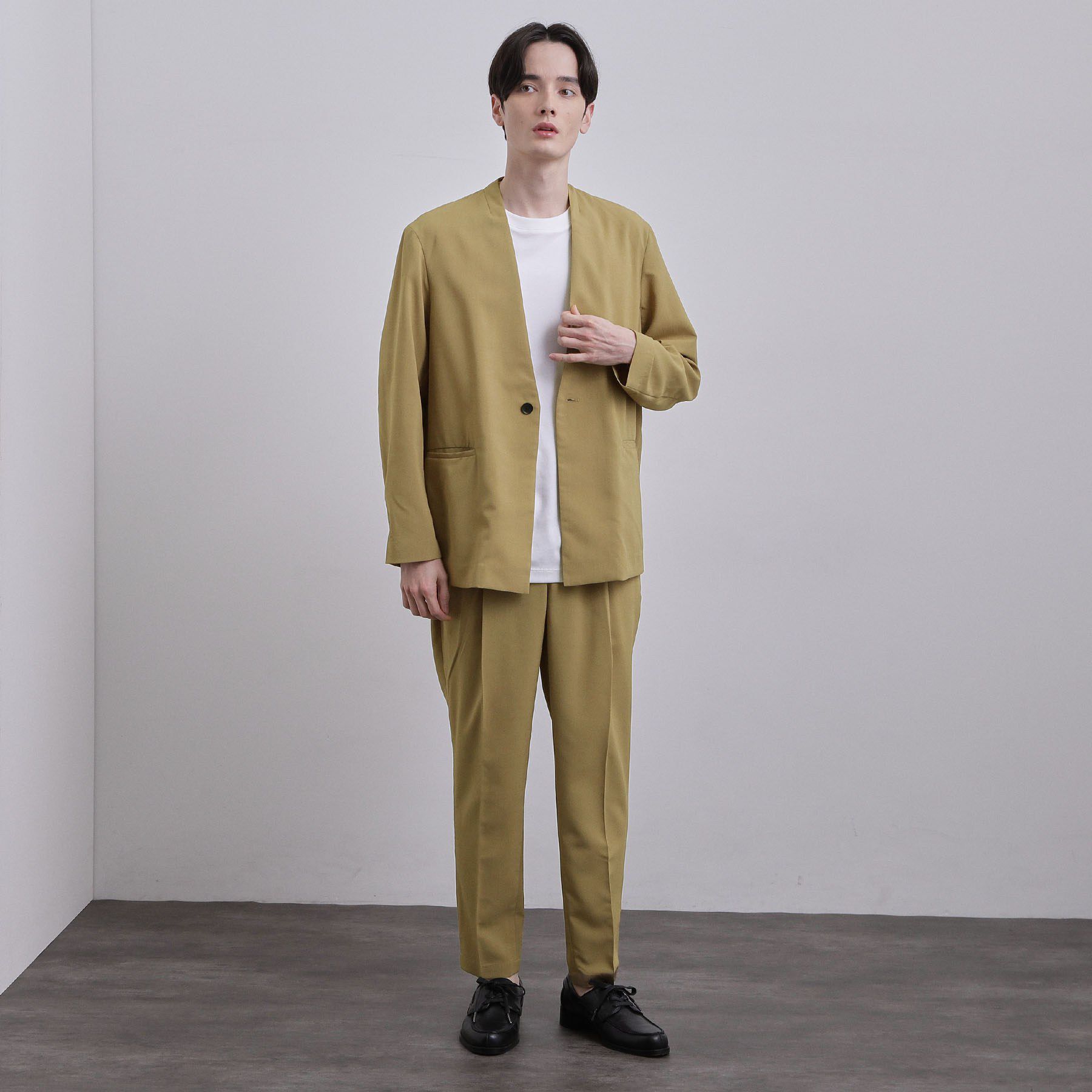 tk.TAKEO KIKUCHI「【上下2点セットアップ】AIRY DRY アソートセットアップ 吸水速乾/UVカット/マシーンウォッ」|スーツ|