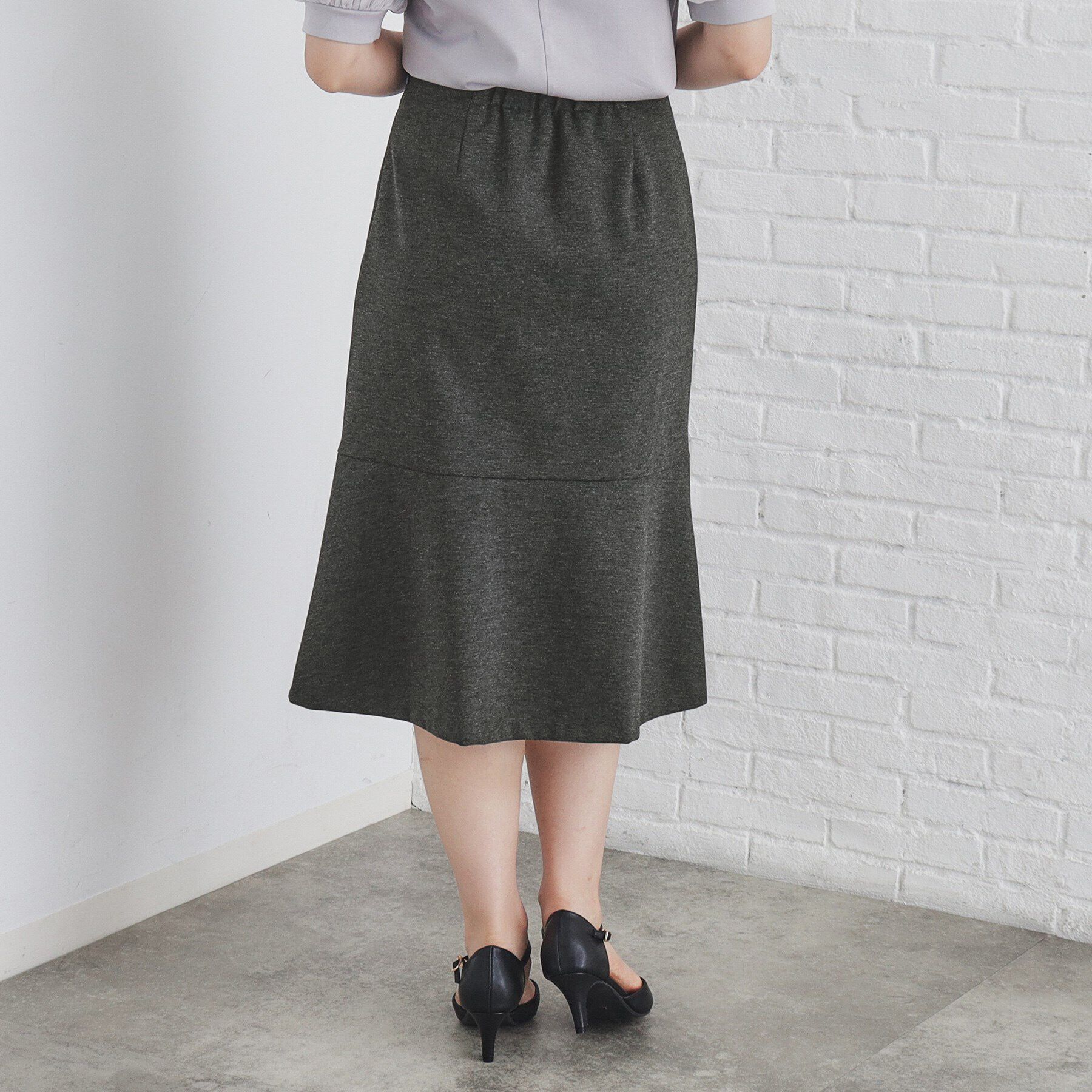 index「《5色展開/S-LLサイズ》ストレッチマーメイドスカート/セットアップ対応【洗濯機洗い可/イージーケ」|スカート|