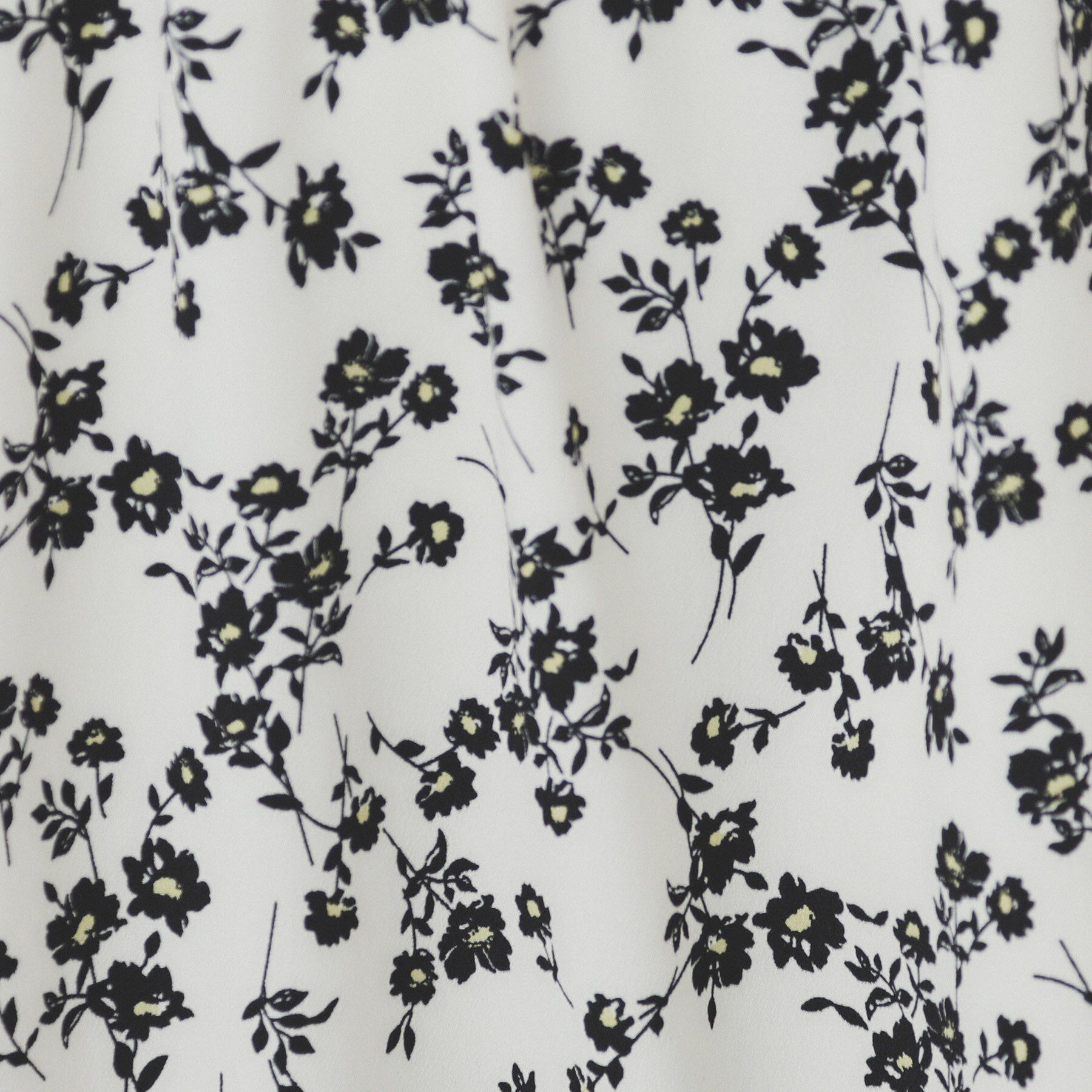 index「ミニフラワープリント バイカラーワンピース【洗濯機洗い可/イージーアイロン/防シワ】」|ワンピース|