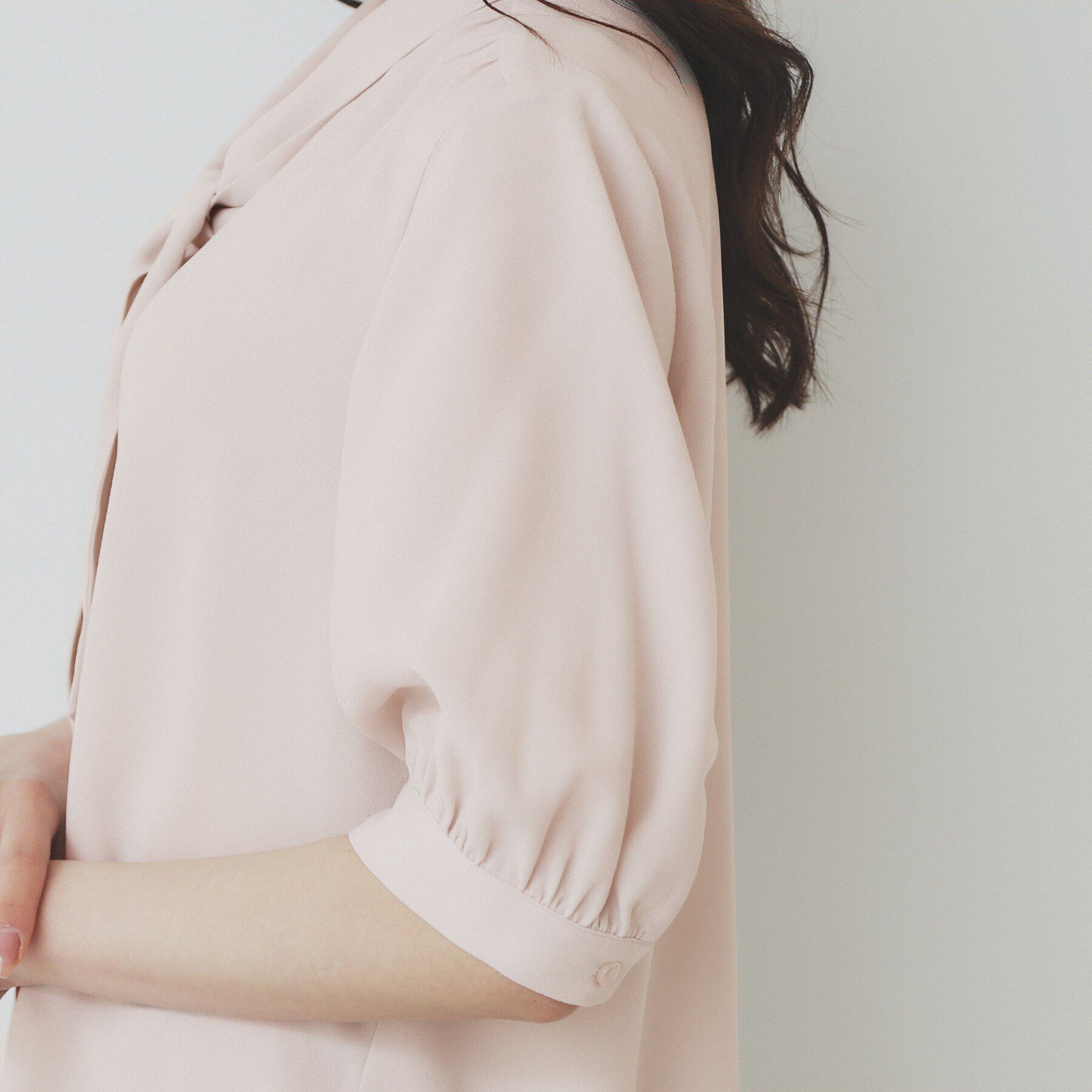 index「ラッフルボウタイブラウス【洗濯機洗い可/イージーアイロン】」|シャツ・ブラウス|