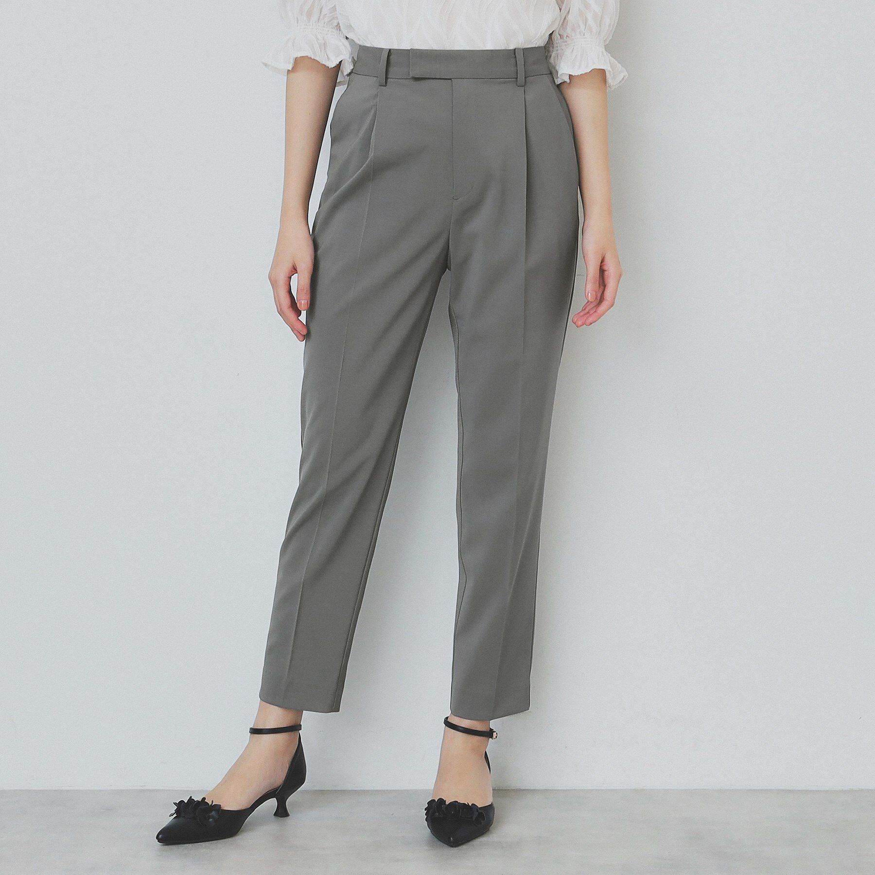 index「ストレッチテーパードパンツ/セットアップ対応【洗濯機洗い可/抗ピル/接触冷感】」|その他|