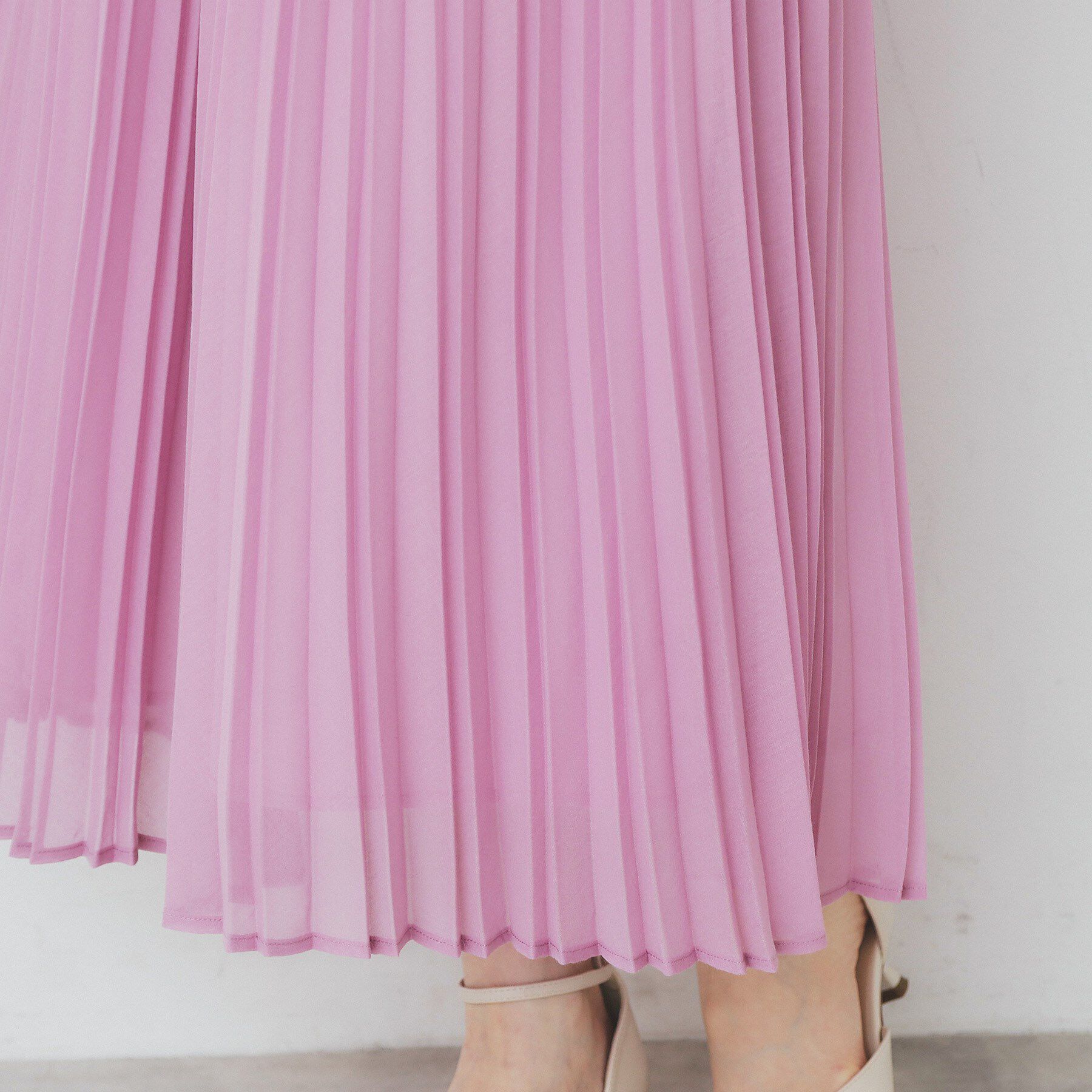 index「シアープリーツフレアスカート【洗濯機洗い可】」|スカート|