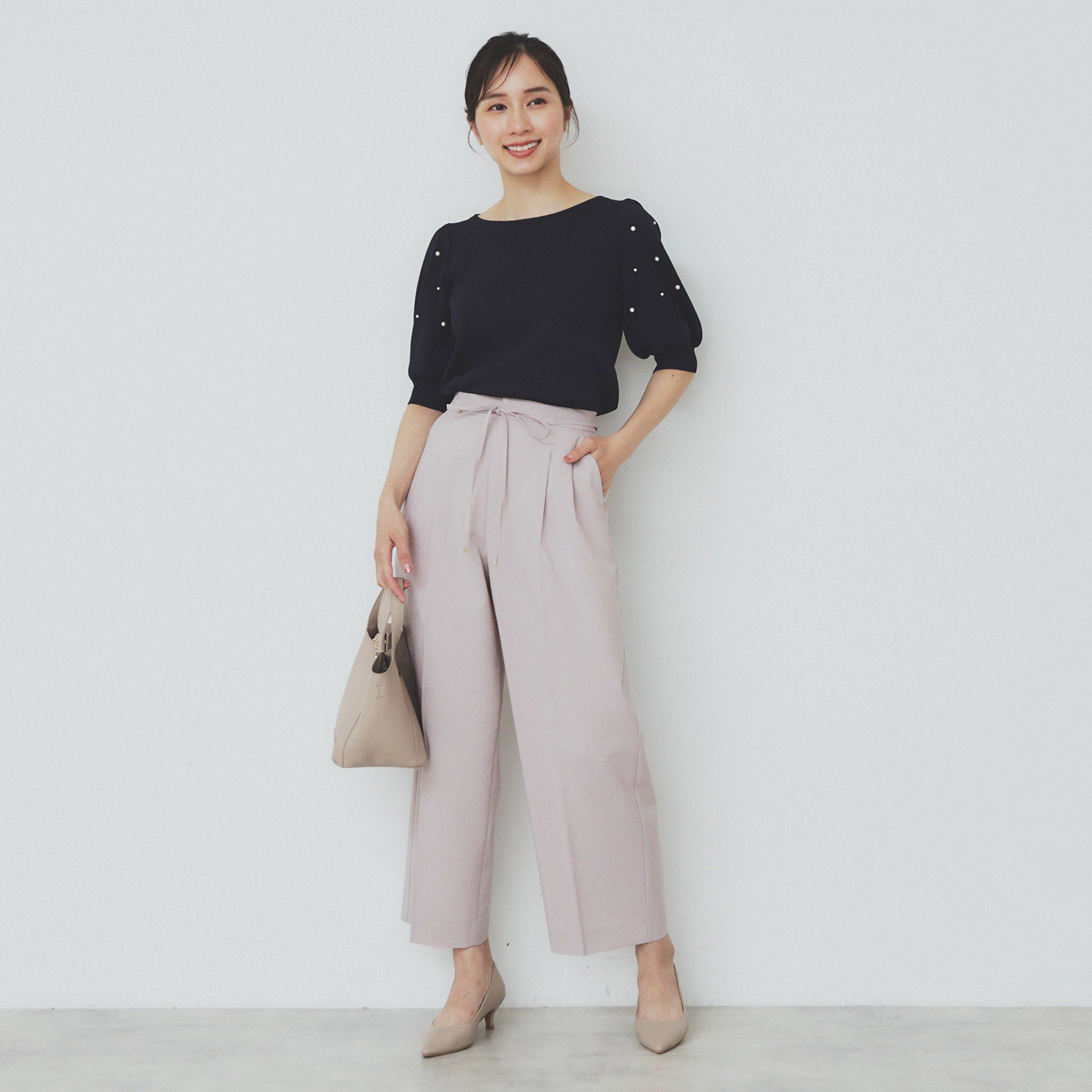 index「ストレッチ2タックワイドパンツ【洗濯機洗い可/接触冷感/吸水速乾】」|その他|