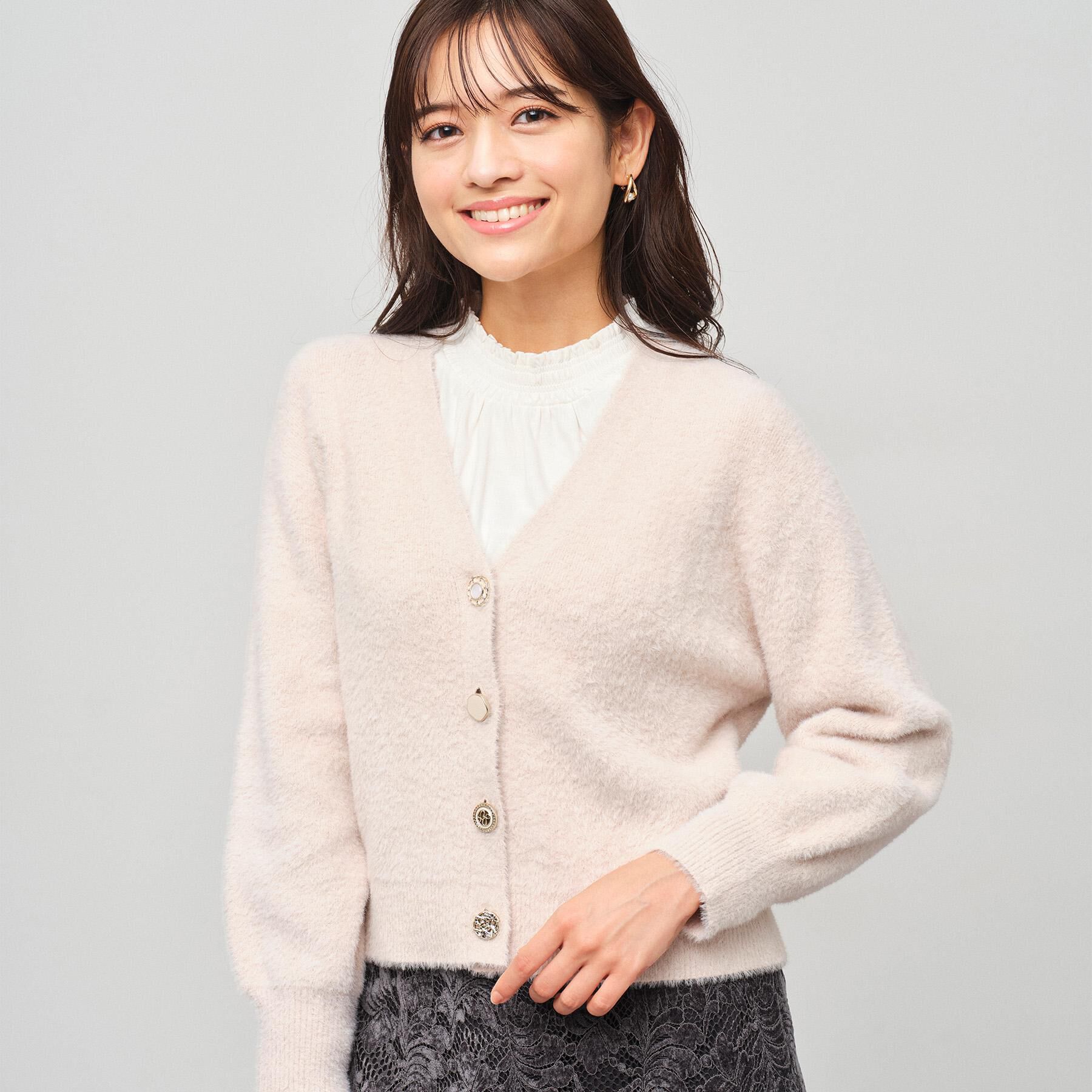 index「シャーリングデザイントップス【洗濯機OK/吸湿発熱】」|Tシャツ・カットソー|