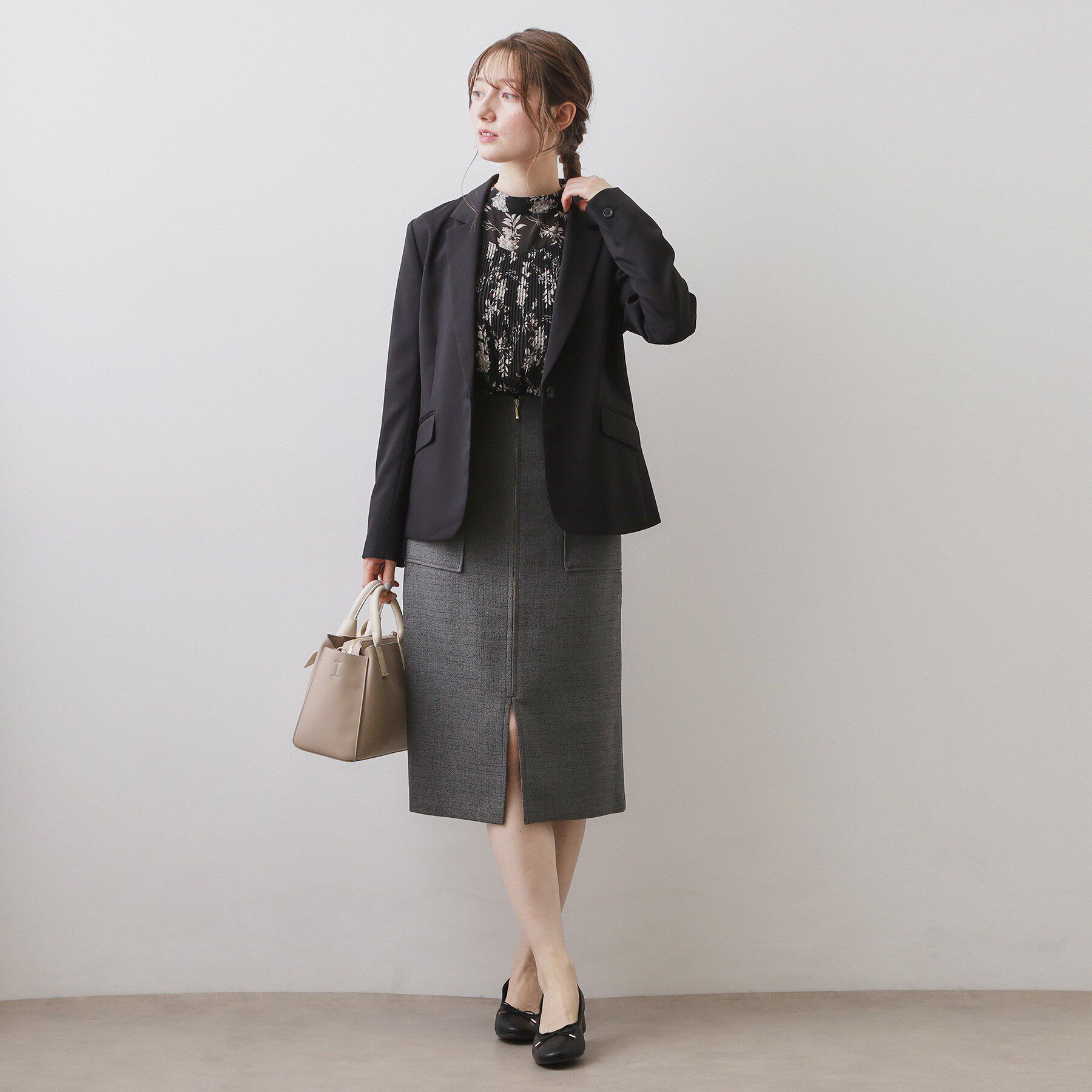 index「ストレッチテーラードジャケット/セットアップ対応【洗濯機OK】」|テーラードジャケット|