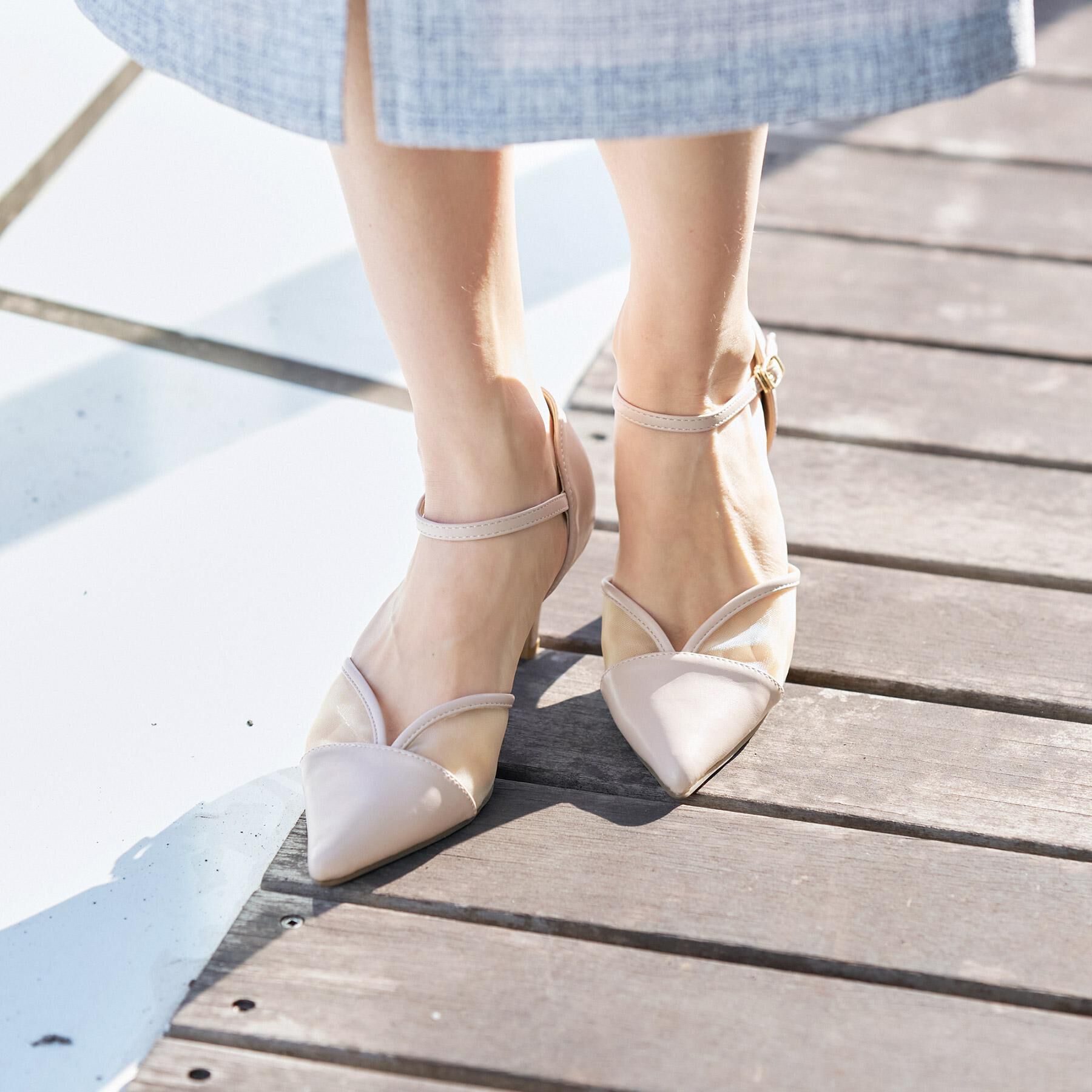 index「チュールチューリップセパレートパンプス」|パンプス|