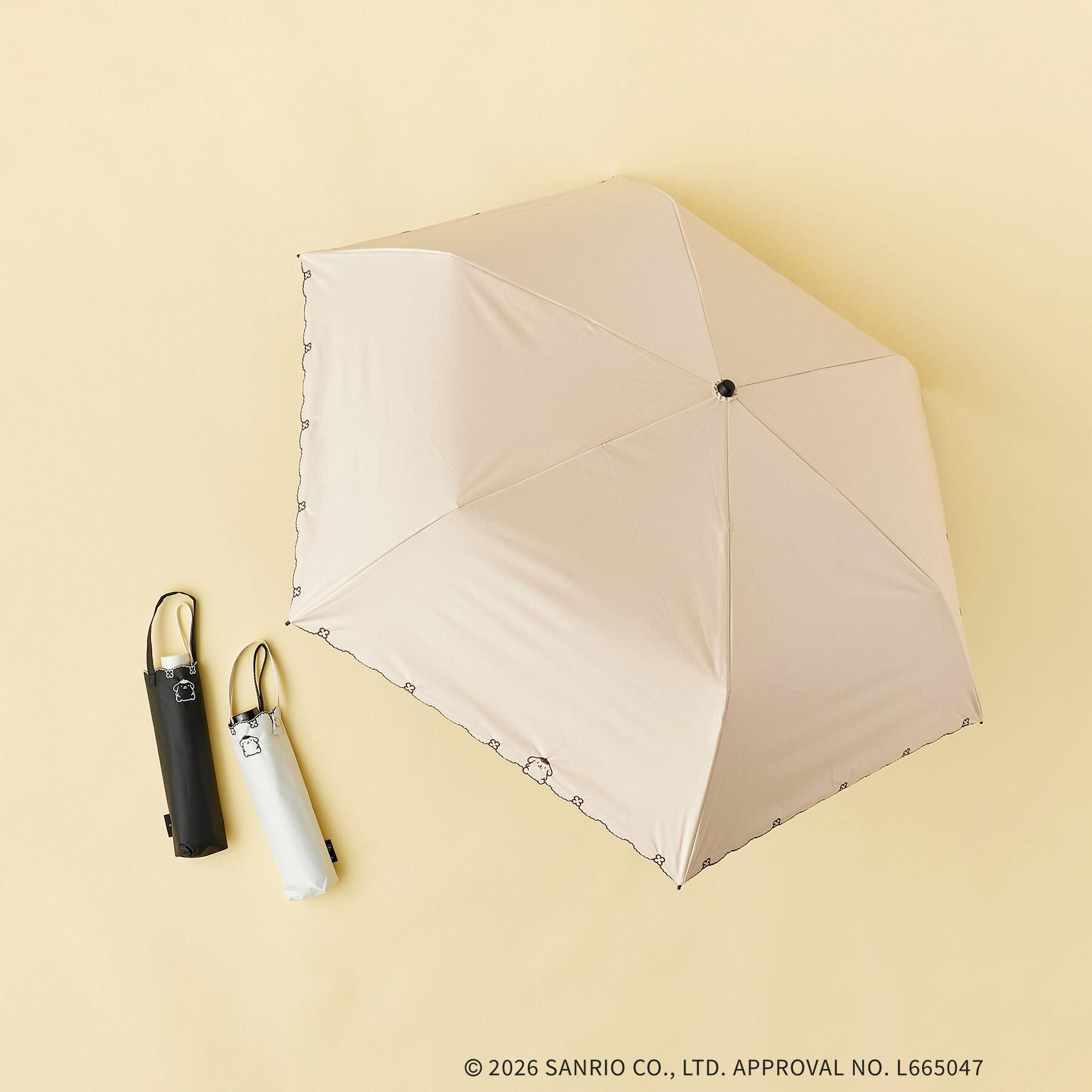 index「◆【ポムポムプリン】晴雨兼用おりたたみ傘」|傘|