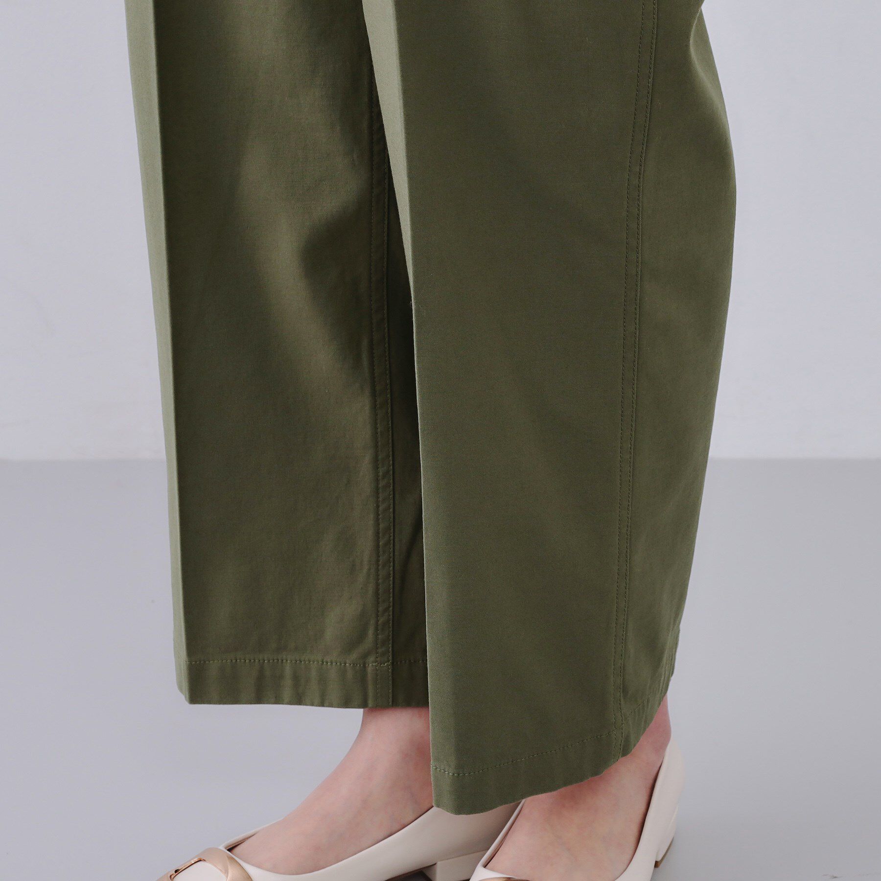 OPAQUE.CLIP「《S-LLサイズ》ストレッチベイカーワイドパンツ【洗濯機洗い可】」|その他|