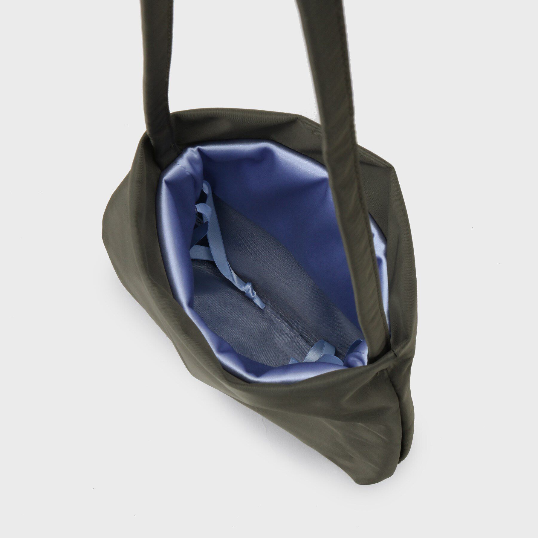 OPAQUE.CLIP「サテンコンビ巾着ワンショルダーバッグ」|ショルダー・メッセンジャー|