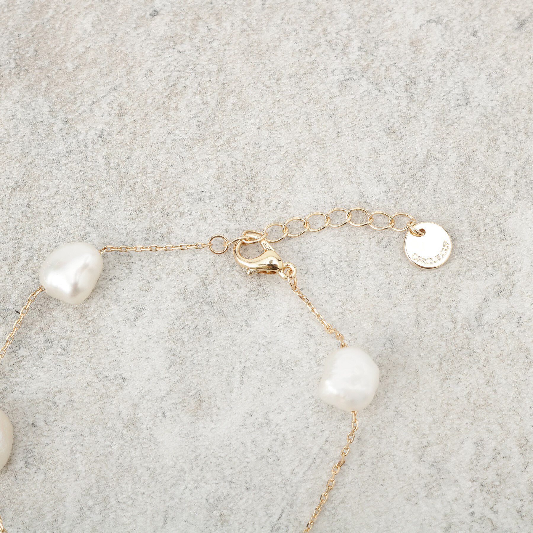 OPAQUE.CLIP「淡水パールブレスレット」|ブレスレット・バングル|