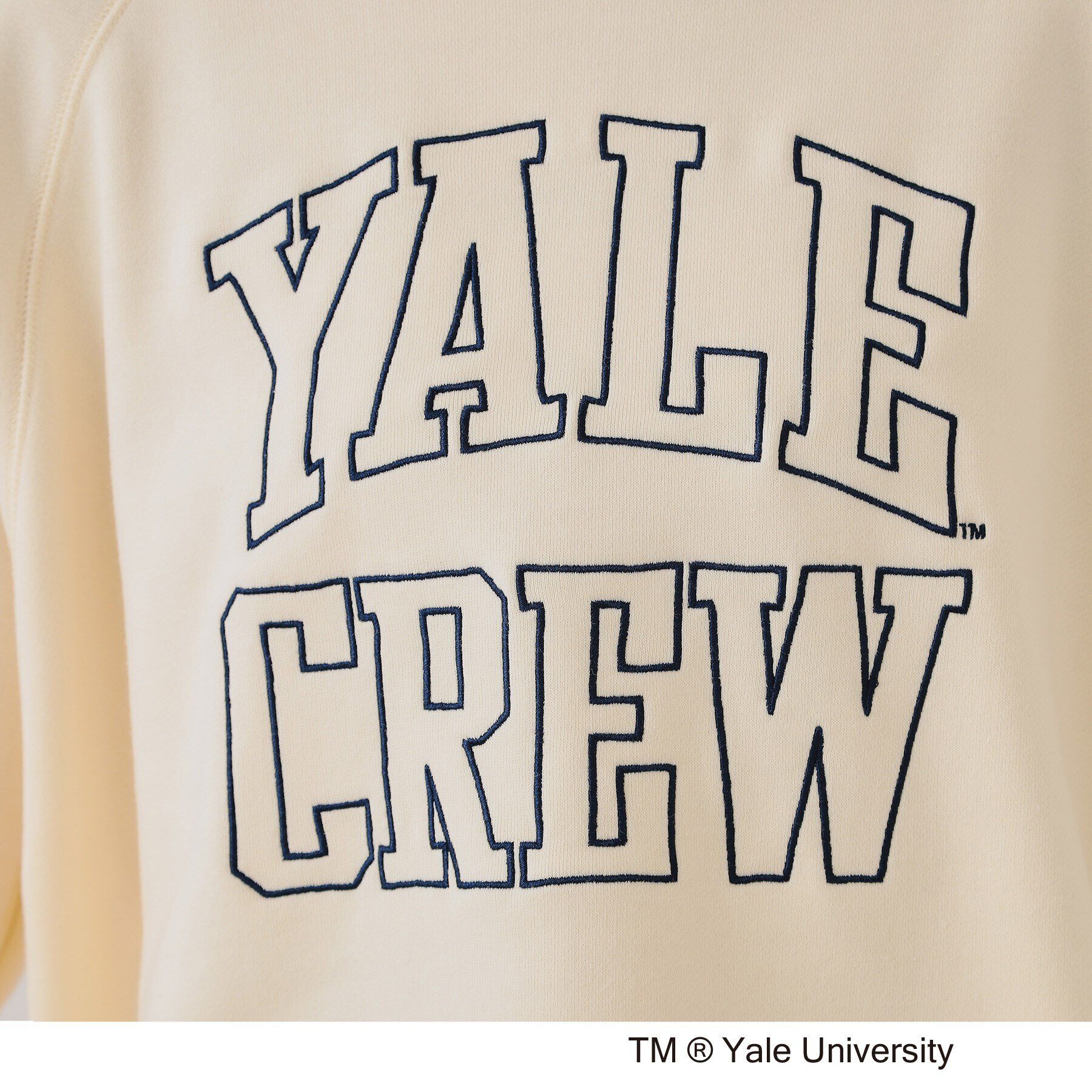 OPAQUE.CLIP「カレッジロゴ スウェットプルオーバー」|パーカー|