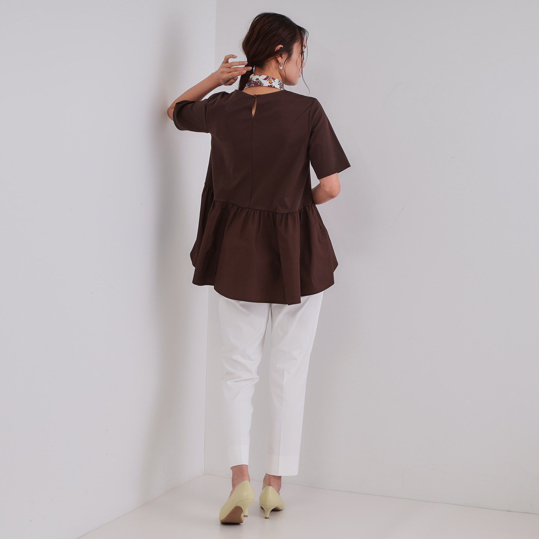 OPAQUE.CLIP「ハイストレッチイージースティックパンツ【洗濯機洗い可】」|その他|