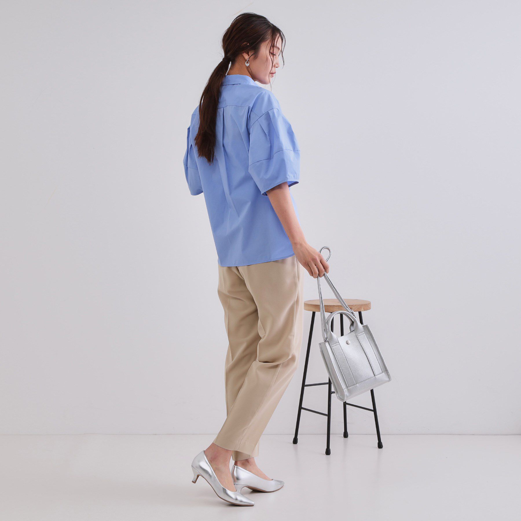 OPAQUE.CLIP「《6色展開/丈が選べる》美脚イージーテーパードパンツ/セットアップ対応【ストレッチ/洗濯機洗い可/防」|その他|