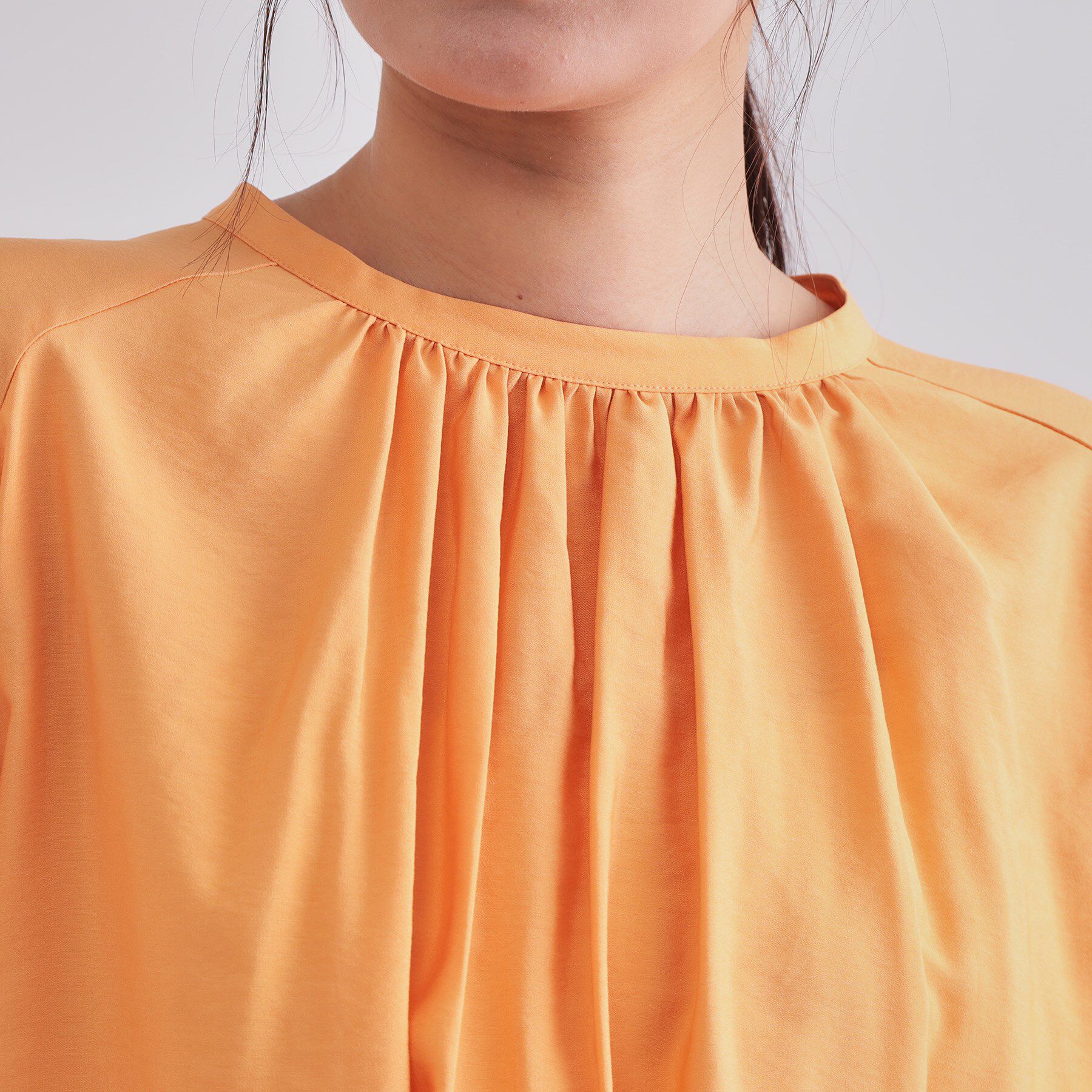 OPAQUE.CLIP「バルーンスリーブブラウス【洗濯機洗い可】」|シャツ・ブラウス|