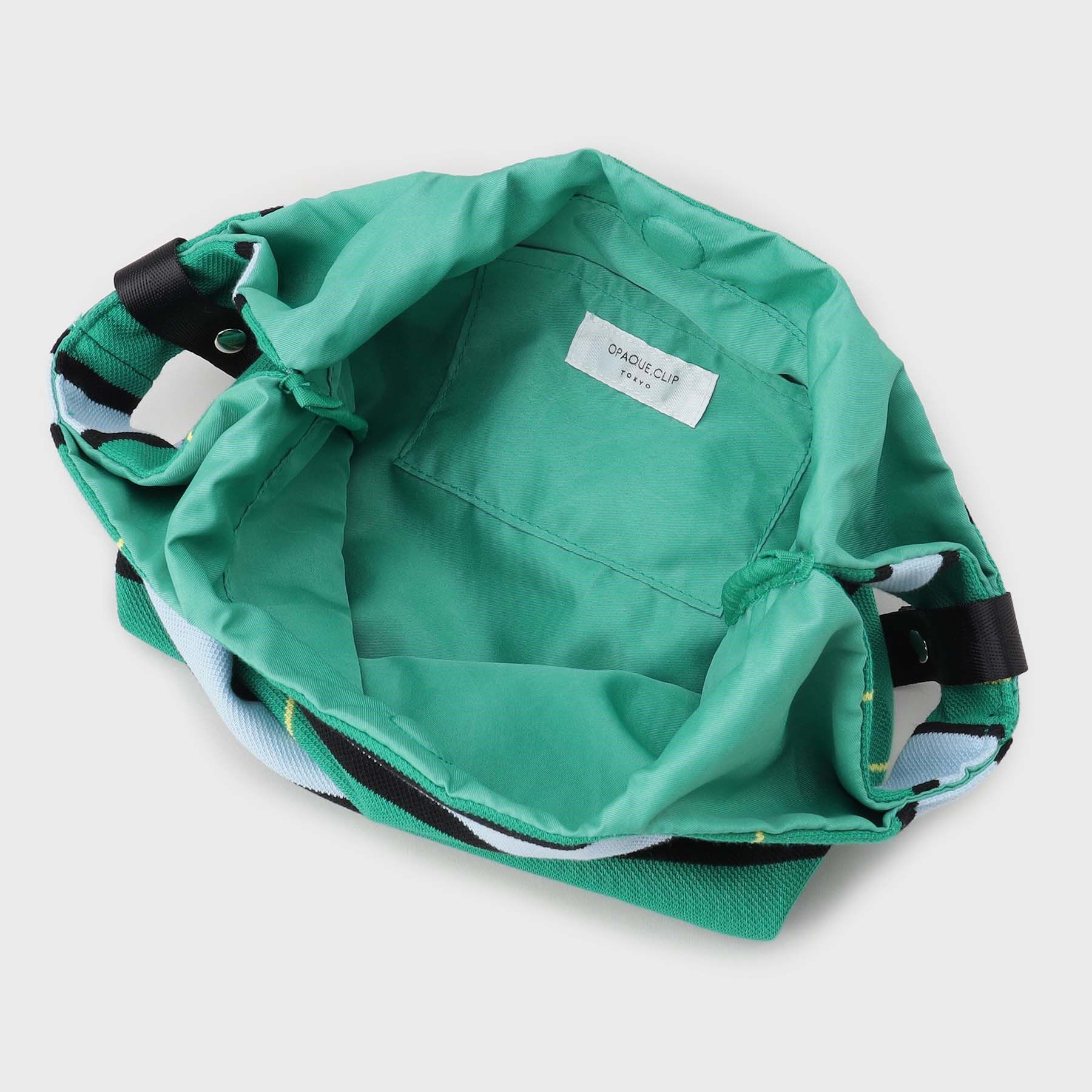 OPAQUE.CLIP「【2WAY】マルチボーダーハンドバッグ」|ハンドバッグ|