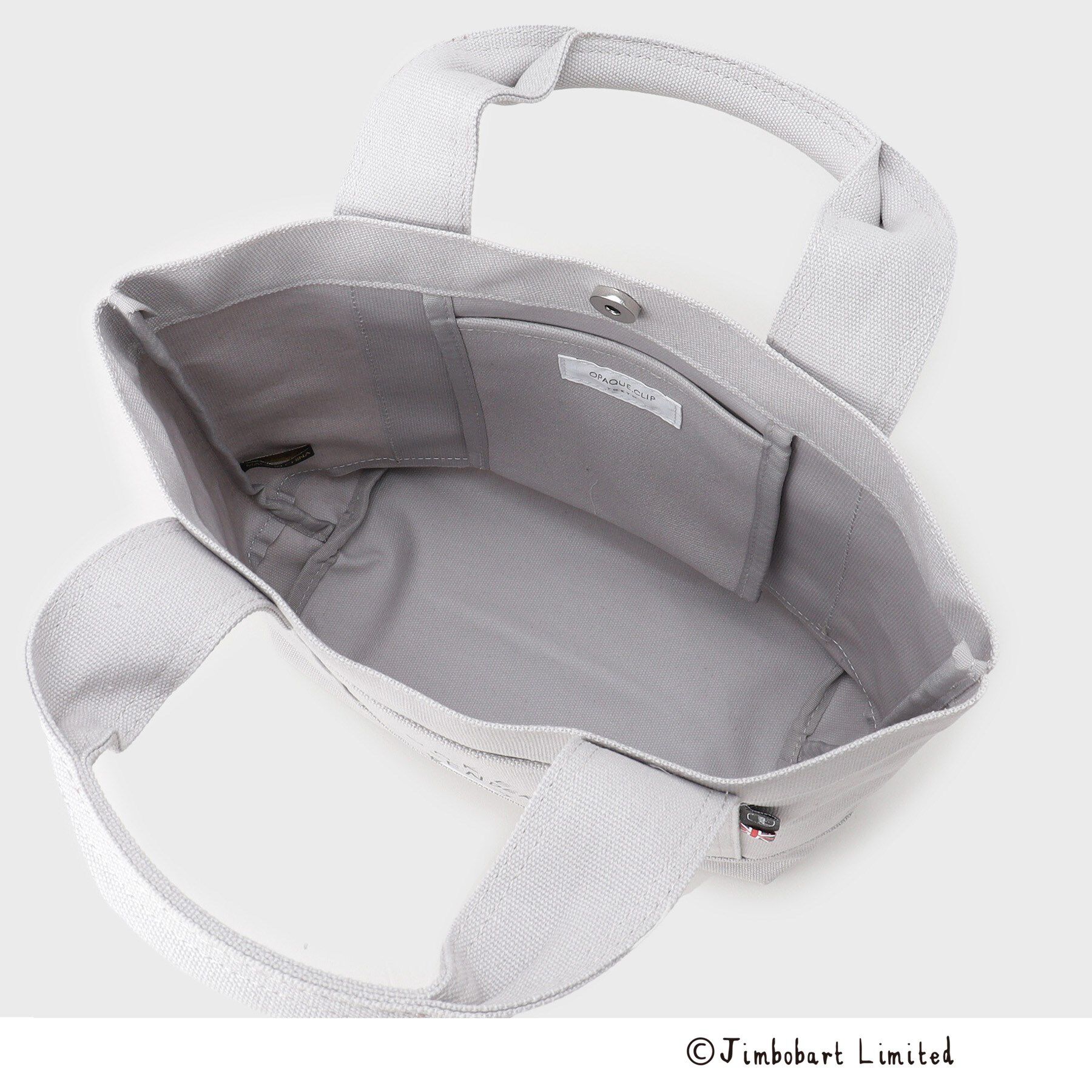 OPAQUE.CLIP「【ジムボバートコラボ】プリントミドルトートバッグ」|トートバッグ|