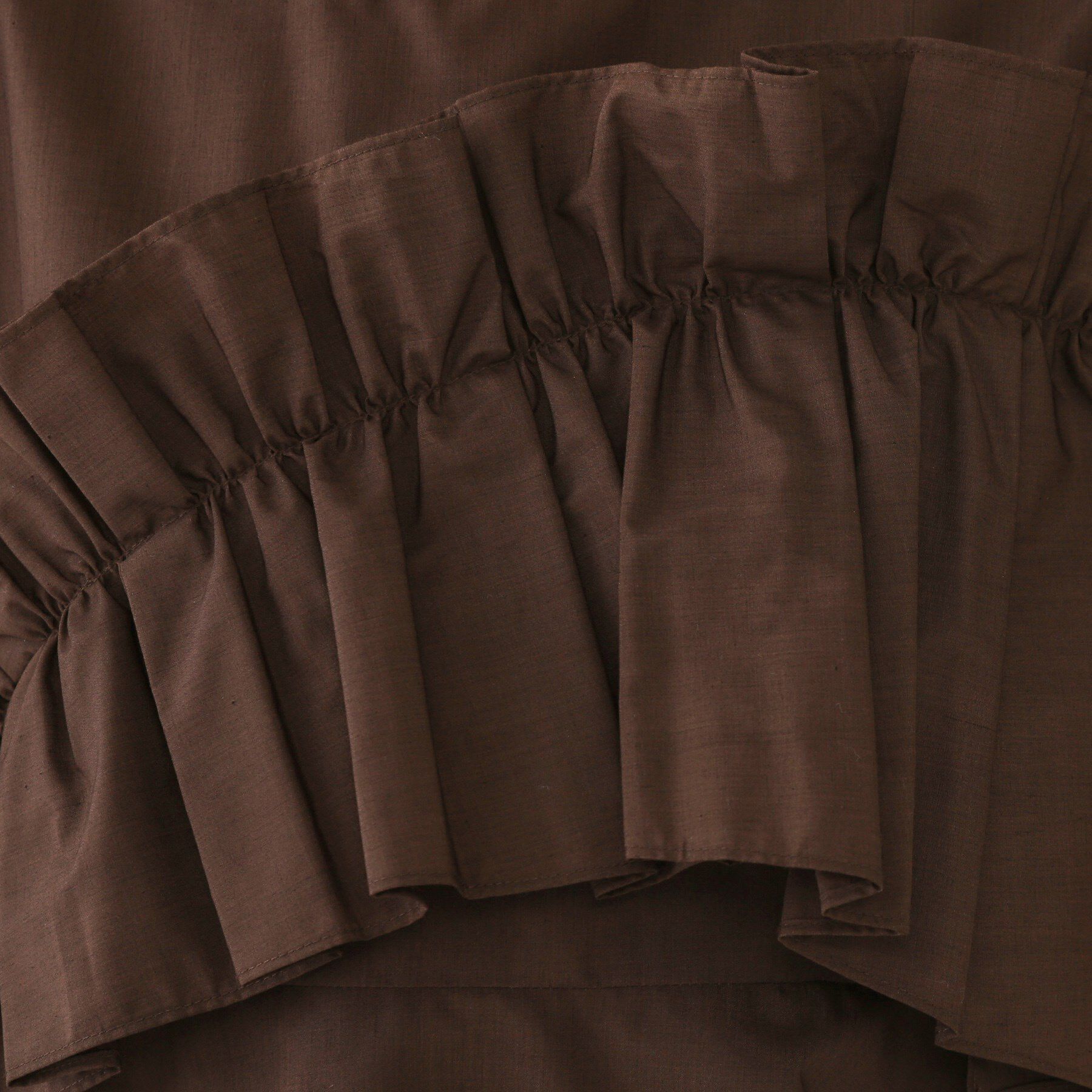 OPAQUE.CLIP「フリルデザインペプラムブラウス【洗濯機洗い可】」|シャツ・ブラウス|