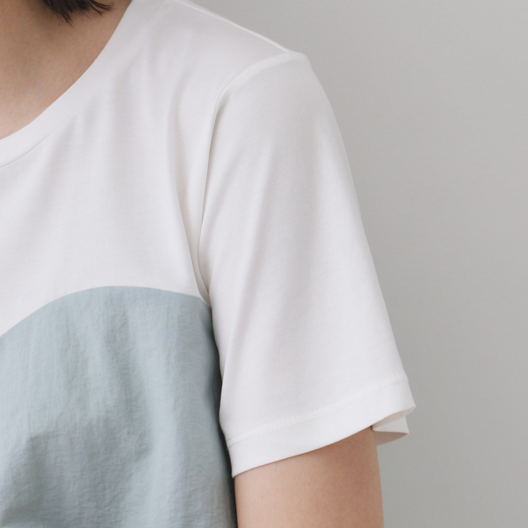 OPAQUE.CLIP「ビスチェドッキングカットソー【洗濯機洗い可】」|Tシャツ・カットソー|