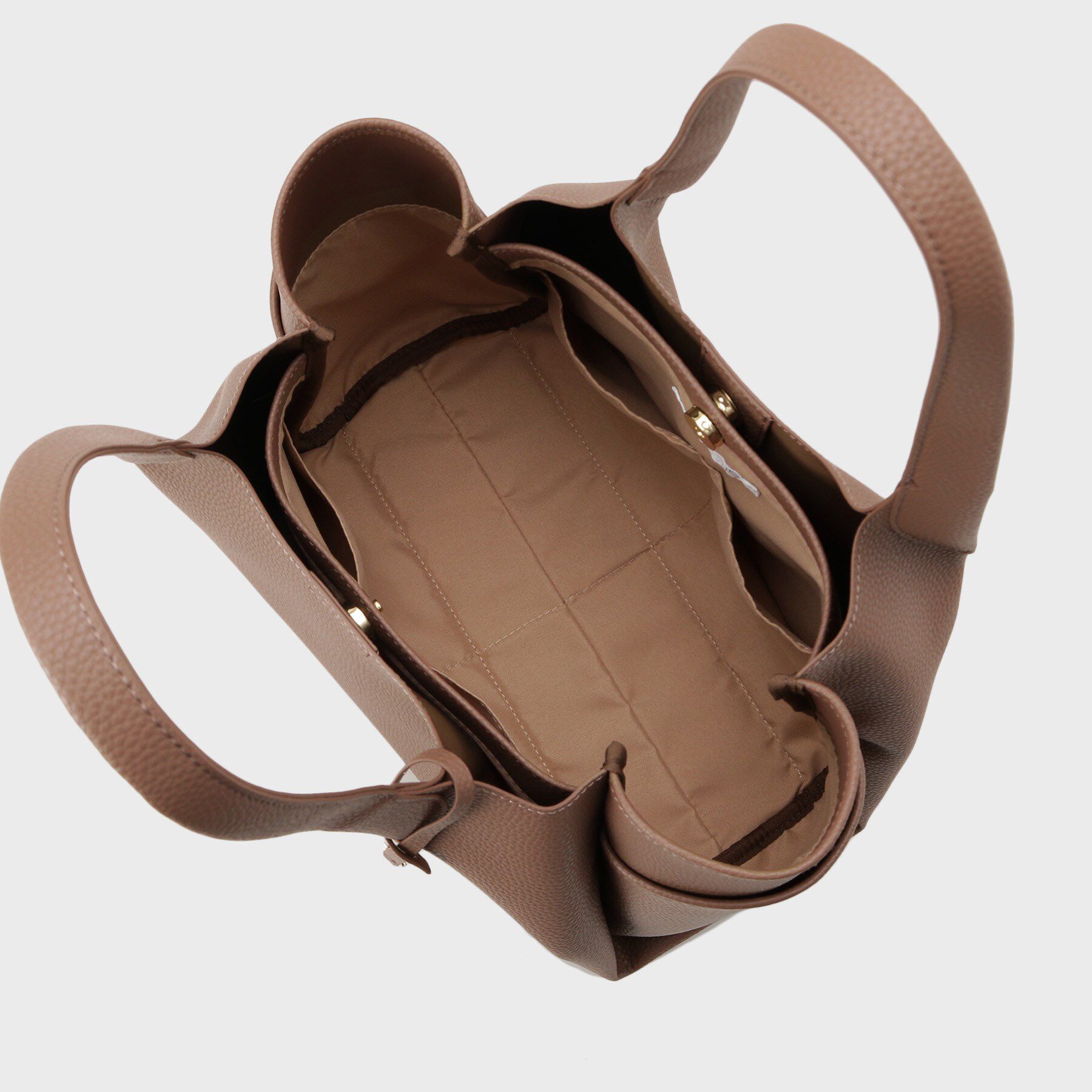 OPAQUE.CLIP「【軽量/多ポケット】ワイドマチ付きシュリンクトートバッグ」|トートバッグ|