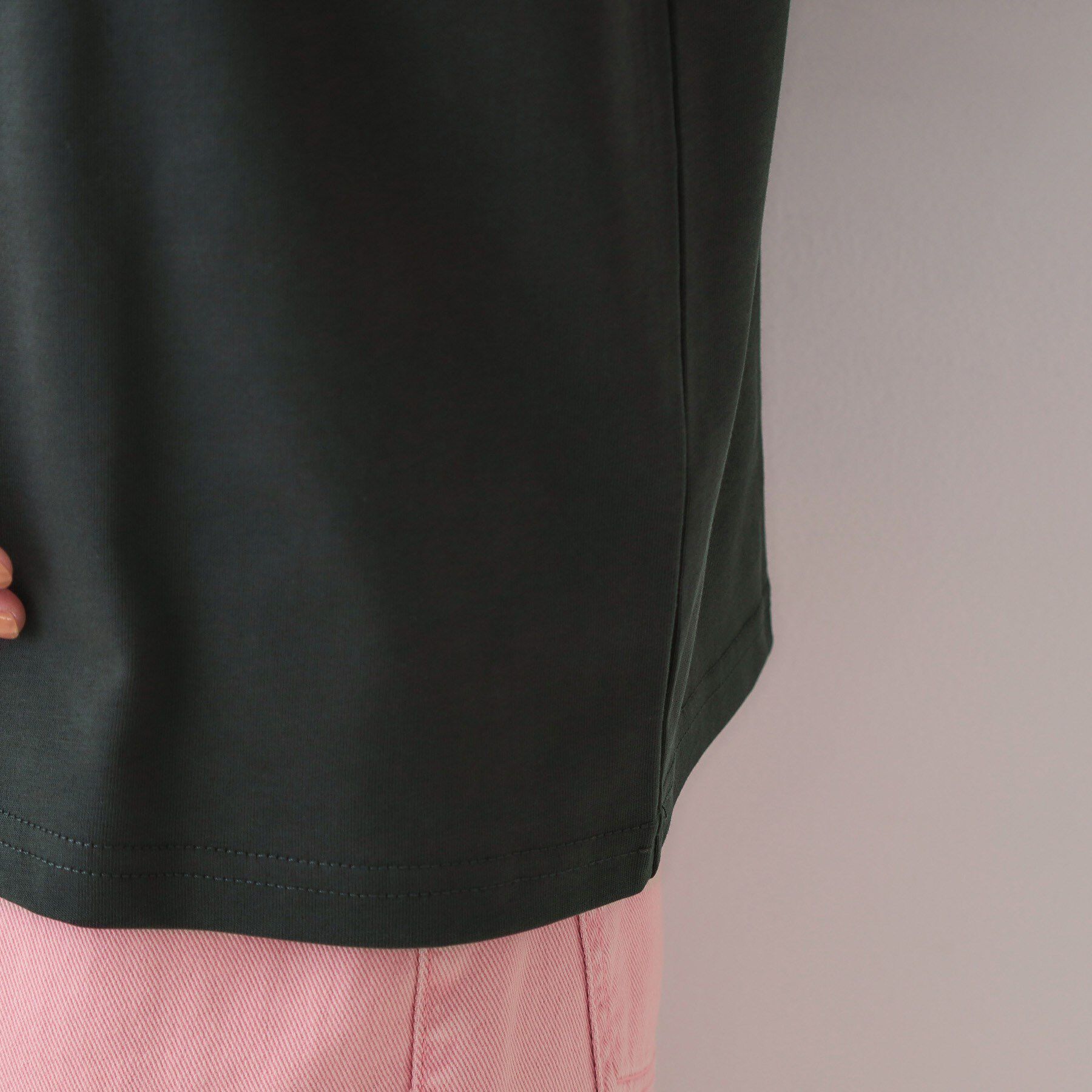 OPAQUE.CLIP「ロゴプリントTシャツ【洗濯機洗い可】」|Tシャツ・カットソー|