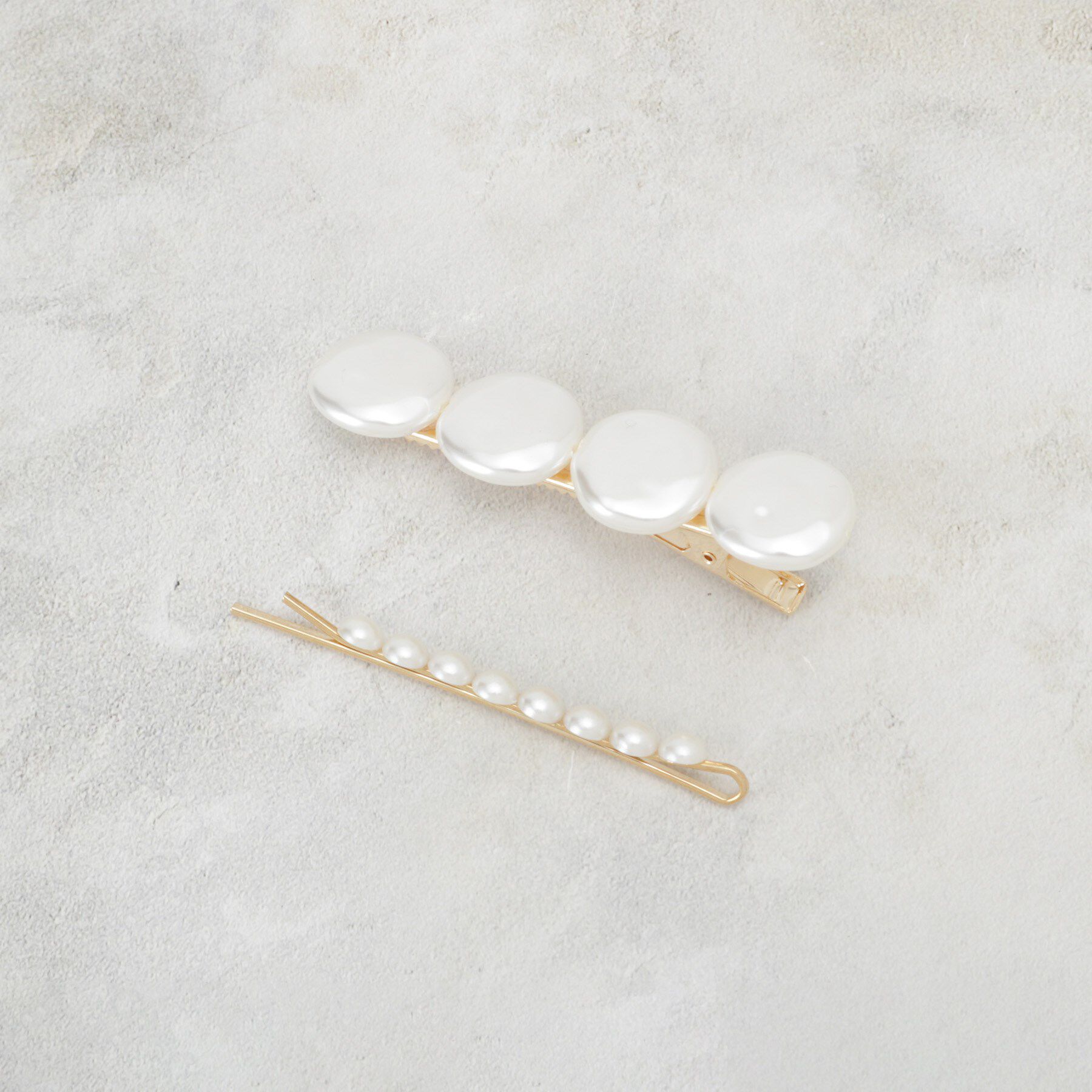 OPAQUE.CLIP「フェイクパールクリップ＆ヘアピン セット」|その他|