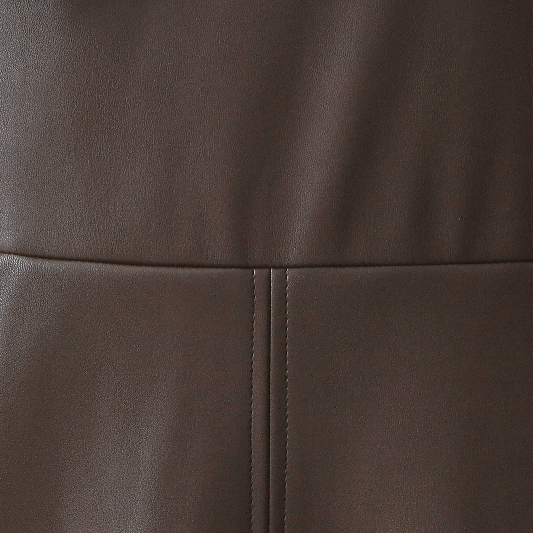 OPAQUE.CLIP「レザー調フレアジャンスカ【洗える】」|ワンピース|