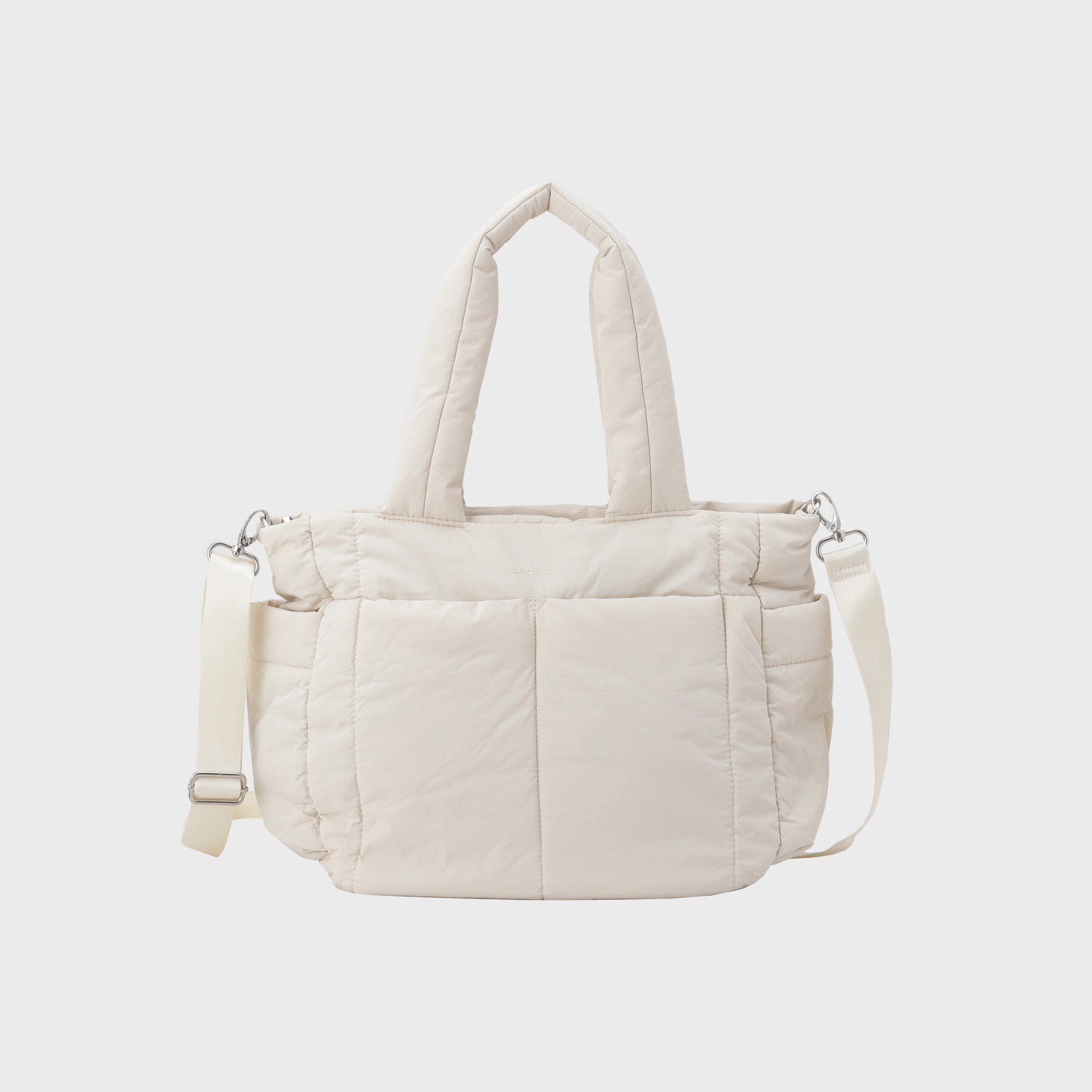 OPAQUE.CLIP「【2WAY/軽量】パフィートラベルビッグトートバッグ」|トートバッグ|