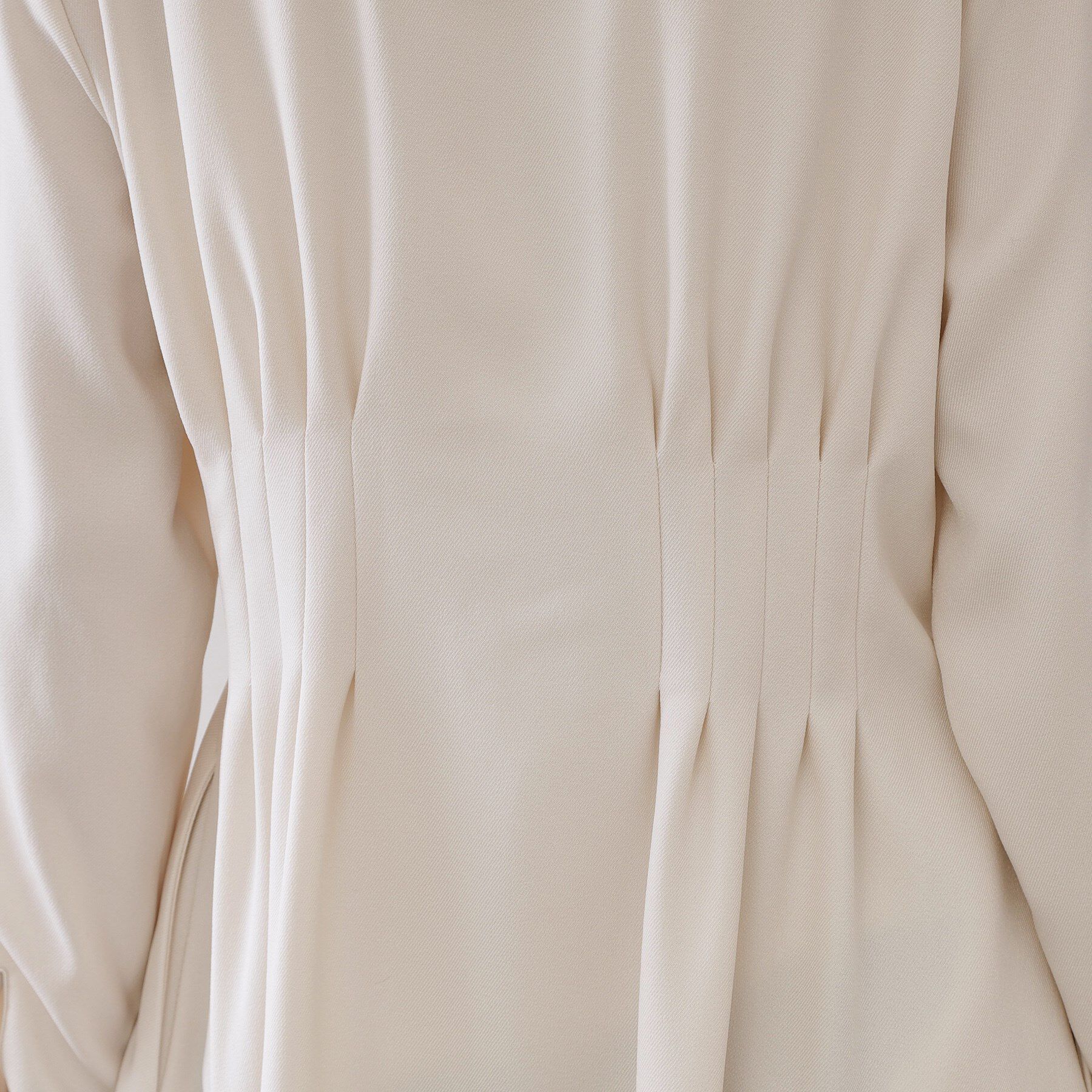 OPAQUE.CLIP「ウエストタックフィット＆フレアワンピース【洗濯機OK】」|ワンピース|