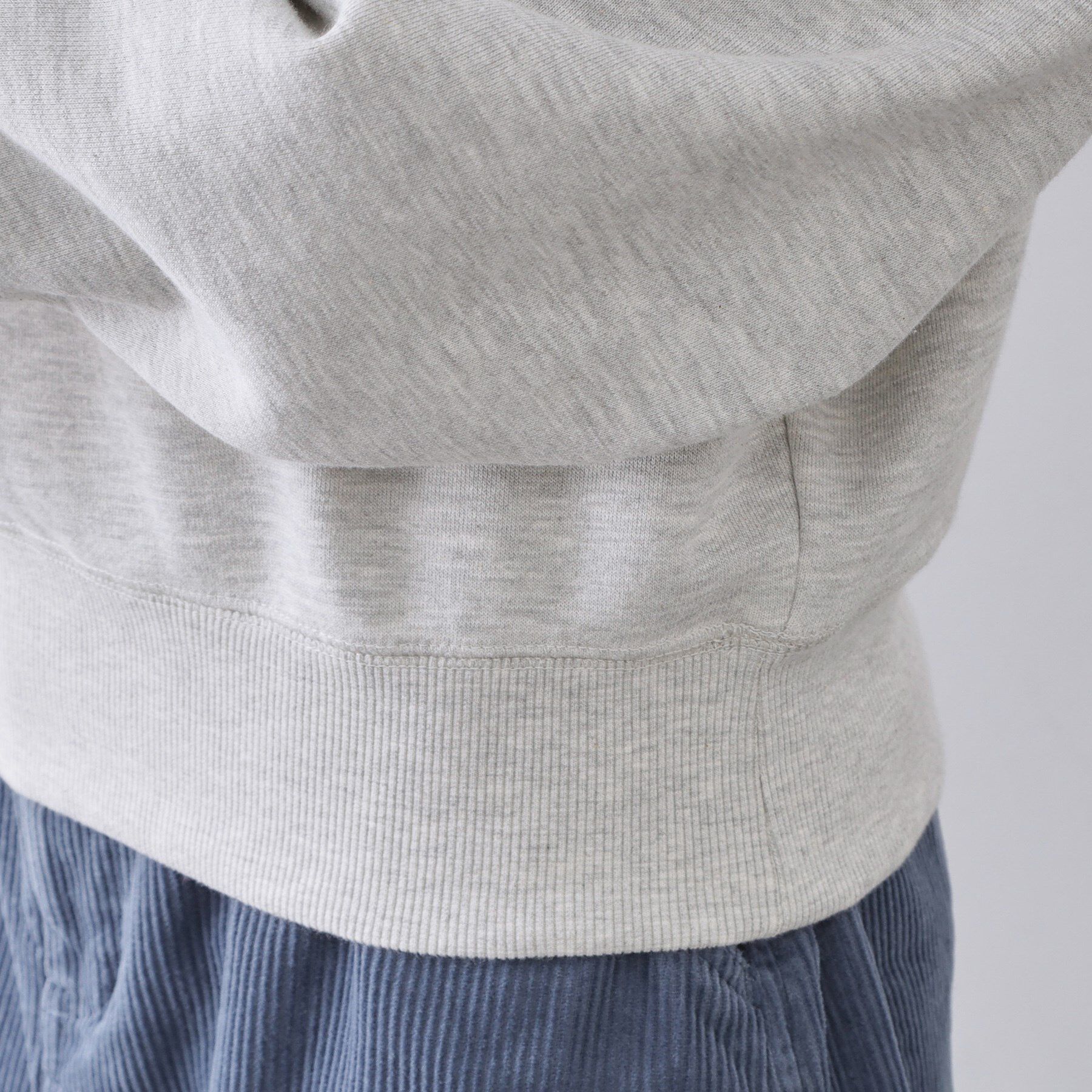 OPAQUE.CLIP「裏毛プリント刺繍ロゴ【洗濯機OK】」|パーカー|