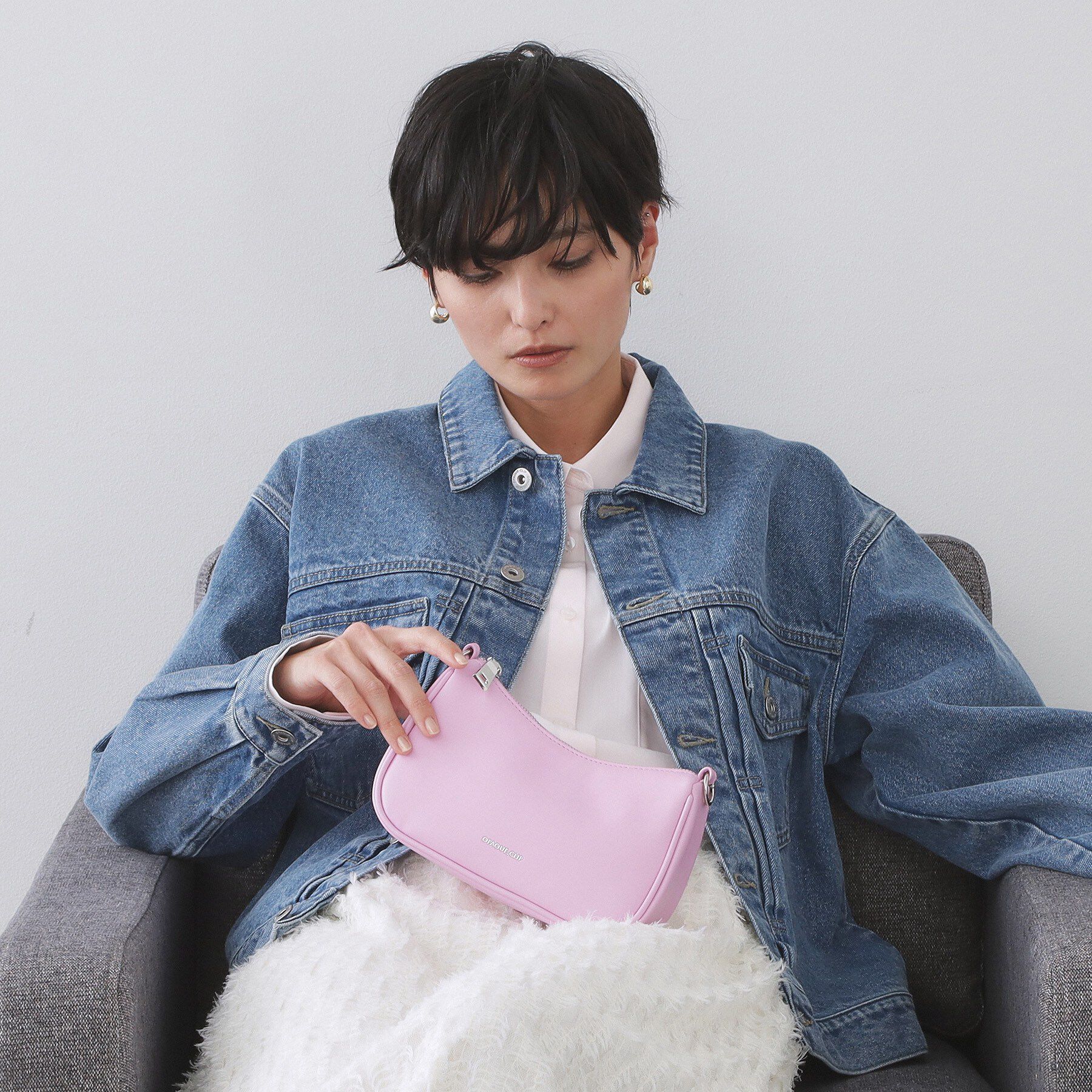 OPAQUE.CLIP「【2WAY】ボールチェーンミニショルダー」|ショルダー・メッセンジャー|