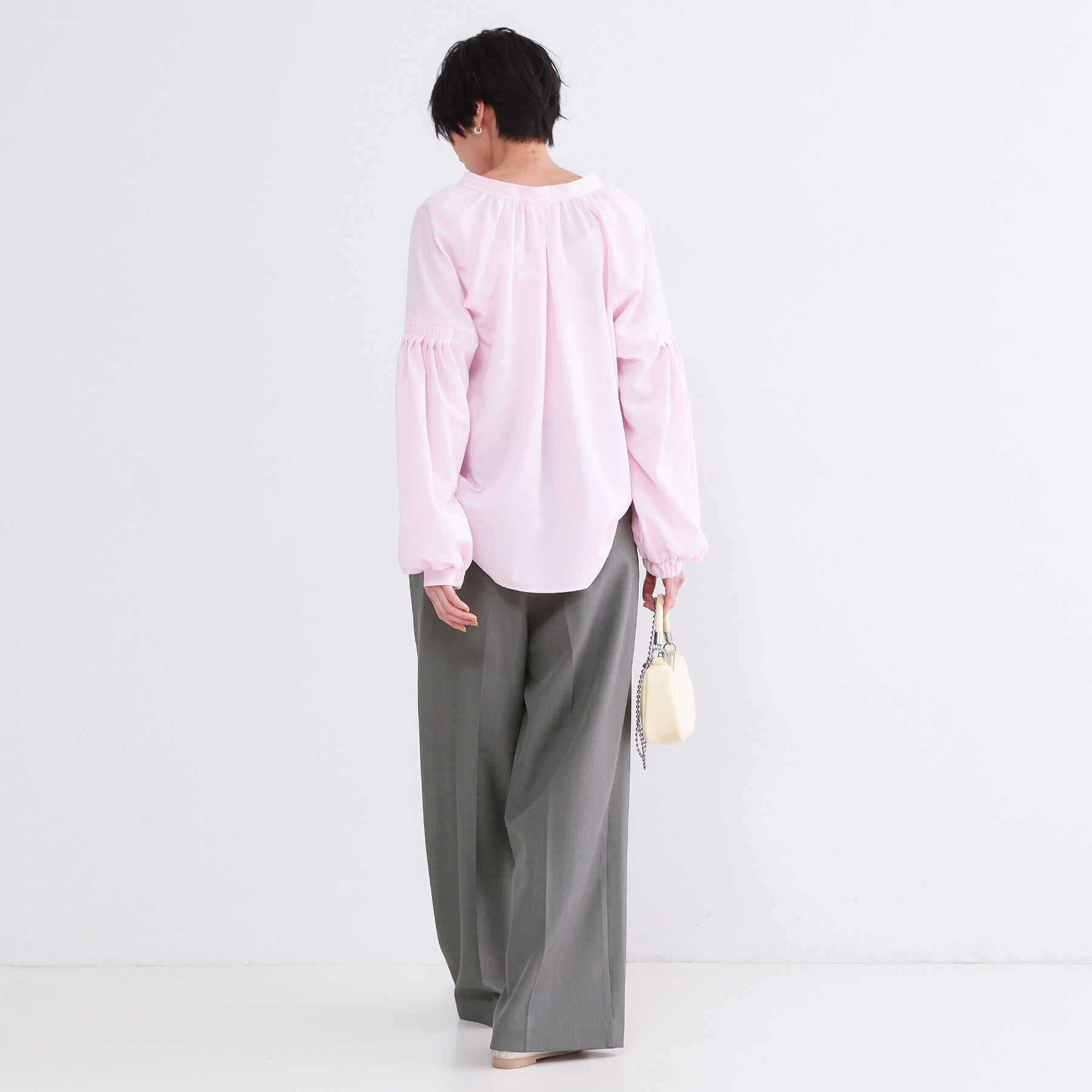 OPAQUE.CLIP「美脚ストレッチストレートワイドパンツ【洗濯機OK】」|その他|