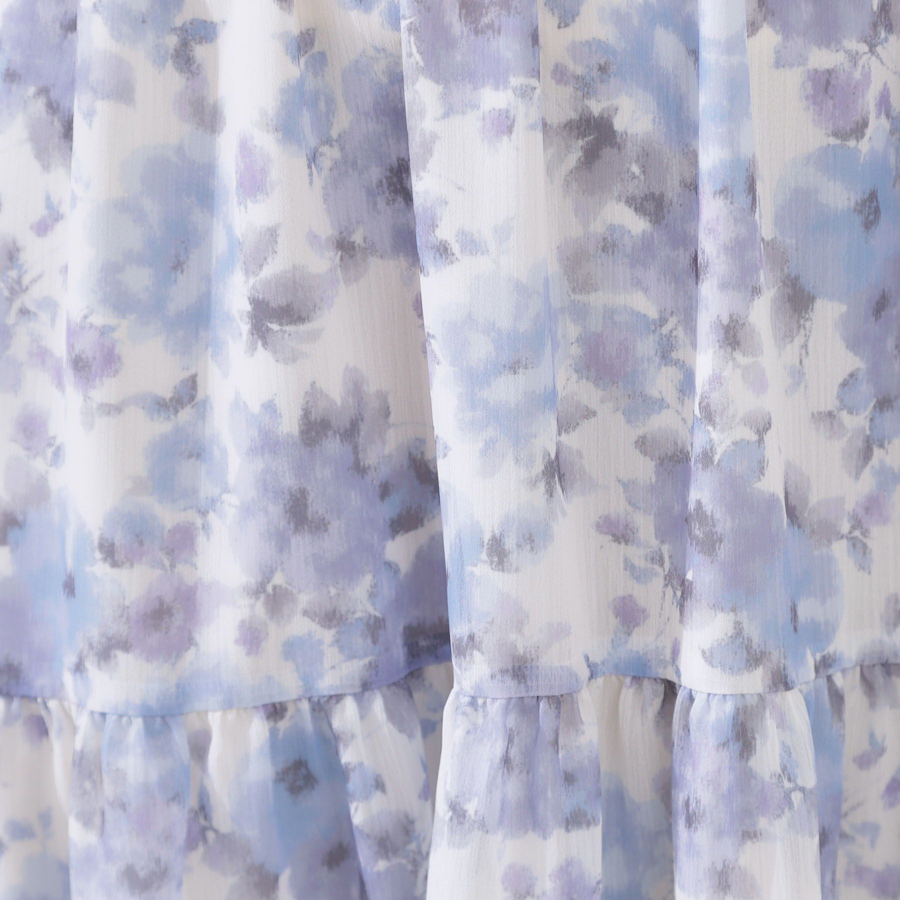 Couture broach「【一枚で着映える・大人可愛い】かすれプリント楊柳ワンピース」|ワンピース|