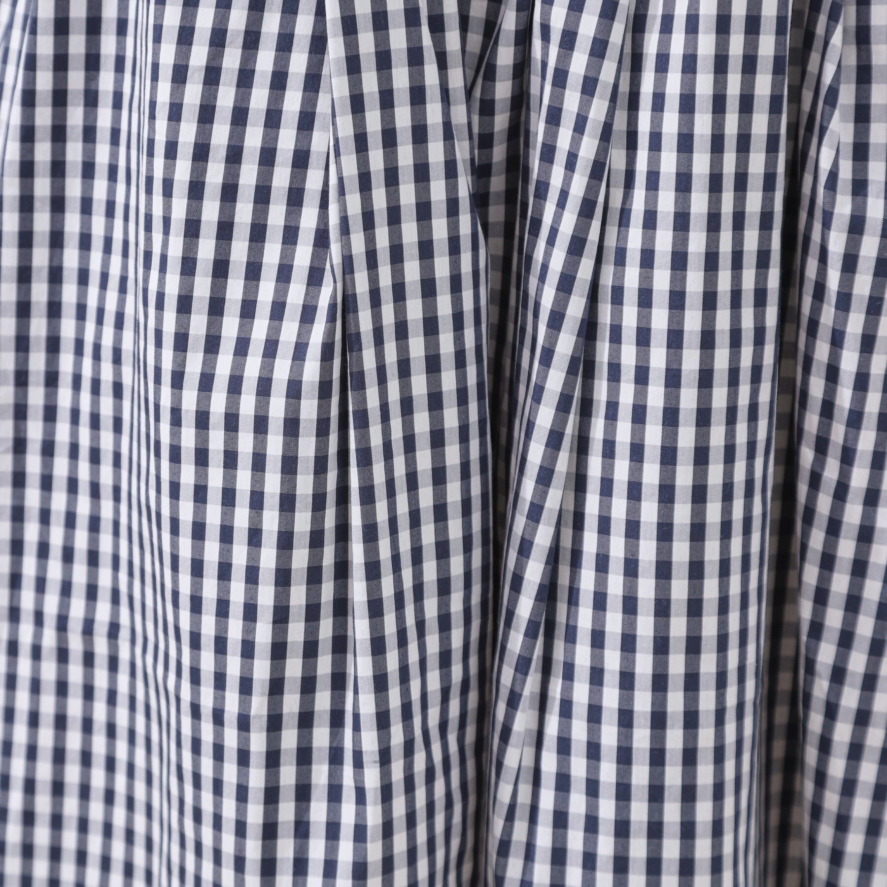 Couture broach「【大人可愛い・ゴム仕様】ギンガムチェック　タック＆ギャザースカート」|スカート|