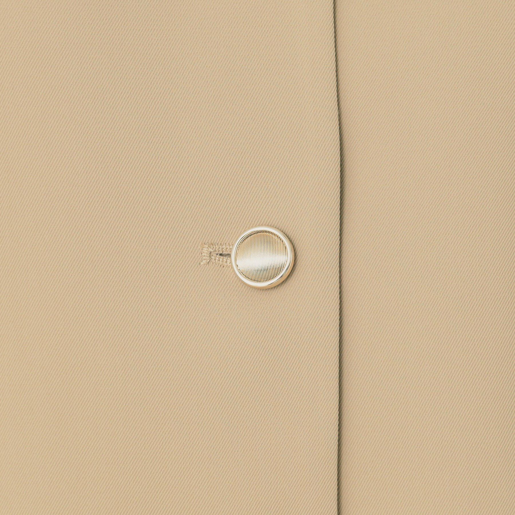 Couture broach「【フェミニン・きれいめ】ゴールド釦ペプラムジレ」|ベスト・ジレ|