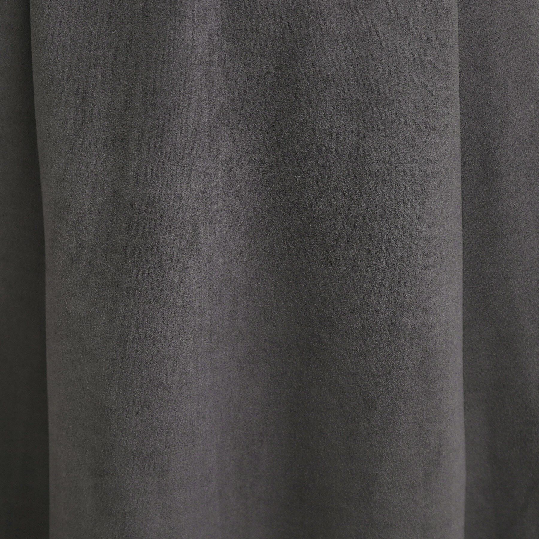 Couture broach「【S-LL/通勤】ビット付き スエード調ダンボールジャンスカ」|ワンピース|