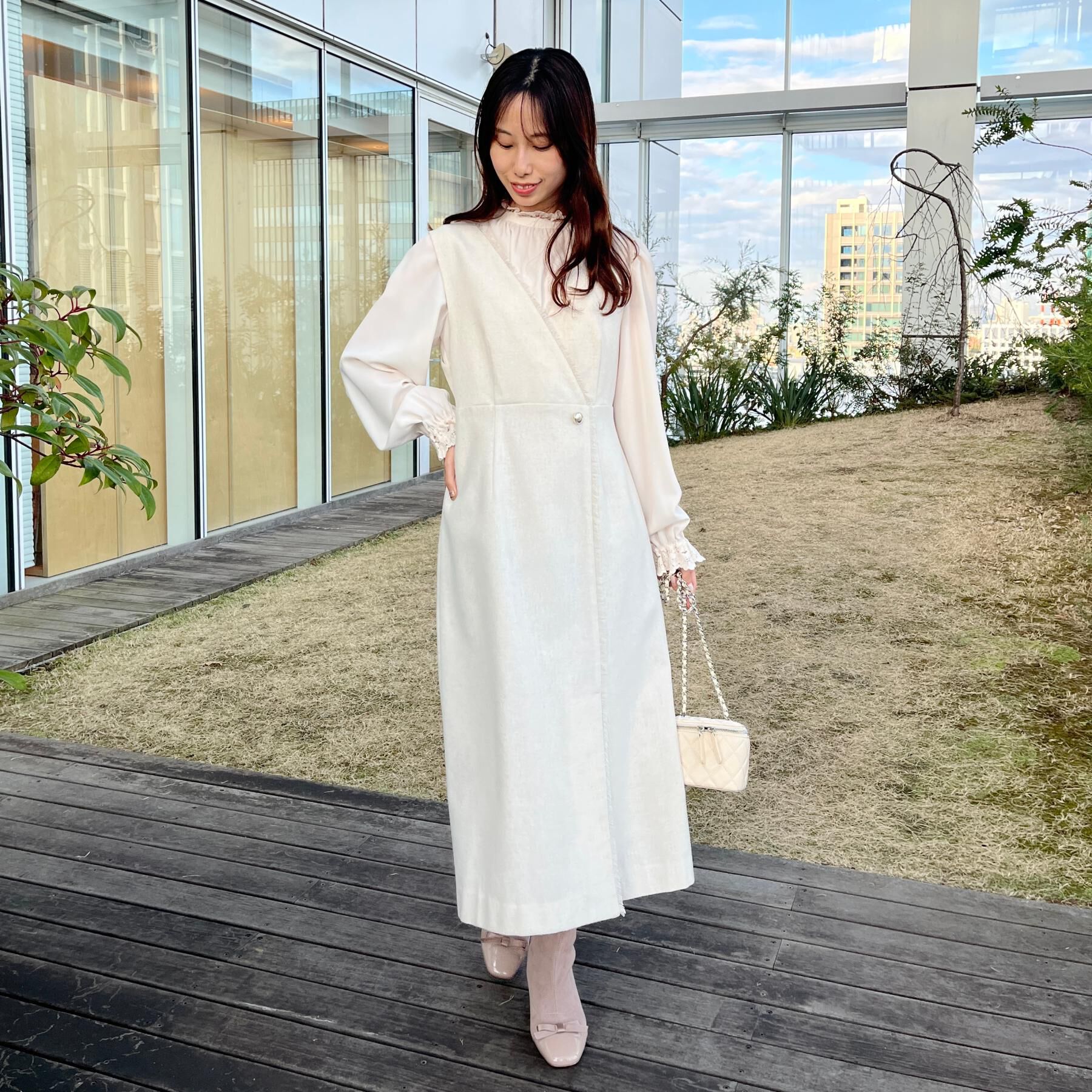 Couture broach「【2WAY・ハレの日・通勤】エンブロレースブラウス」|シャツ・ブラウス|