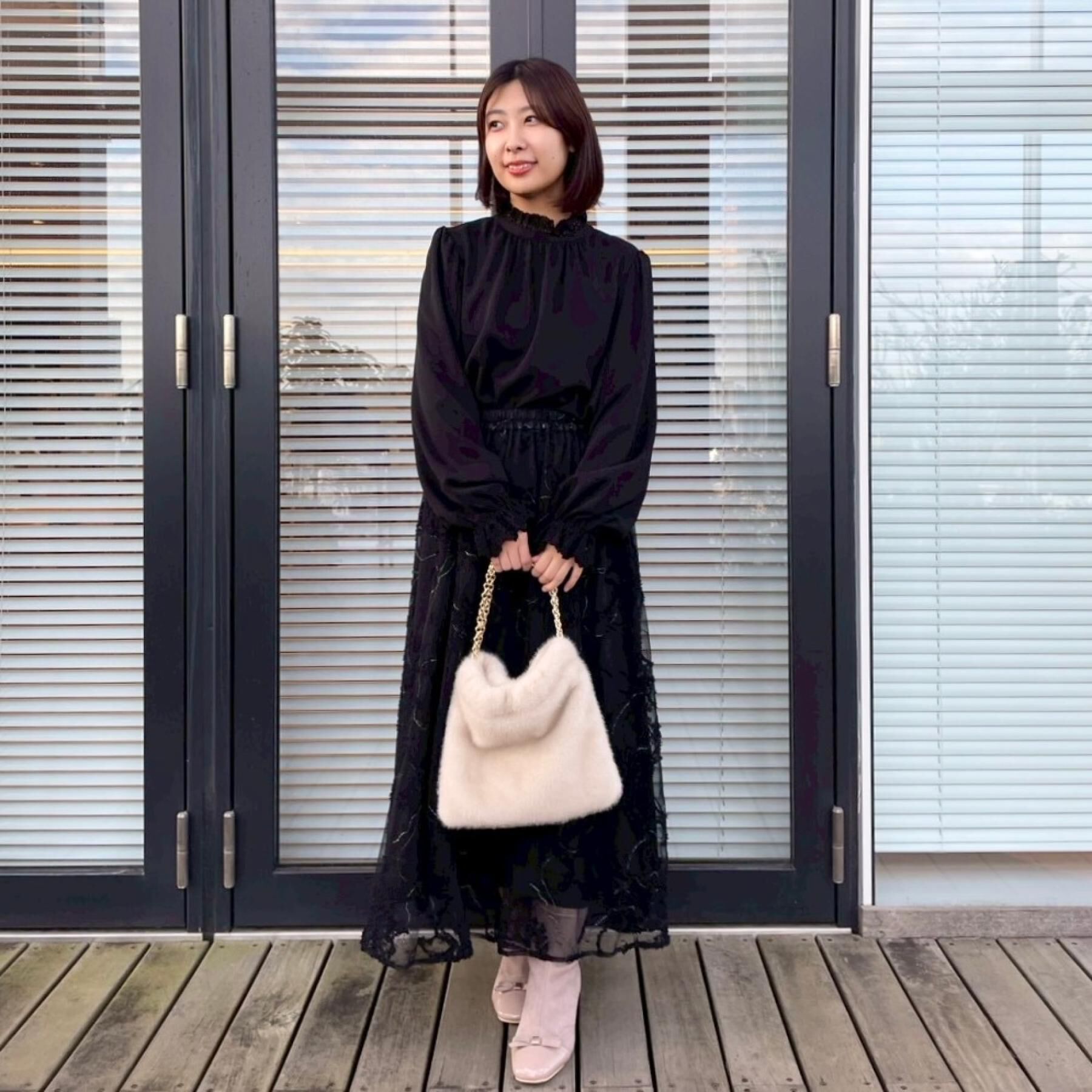 Couture broach「【2WAY・ハレの日・通勤】エンブロレースブラウス」|シャツ・ブラウス|