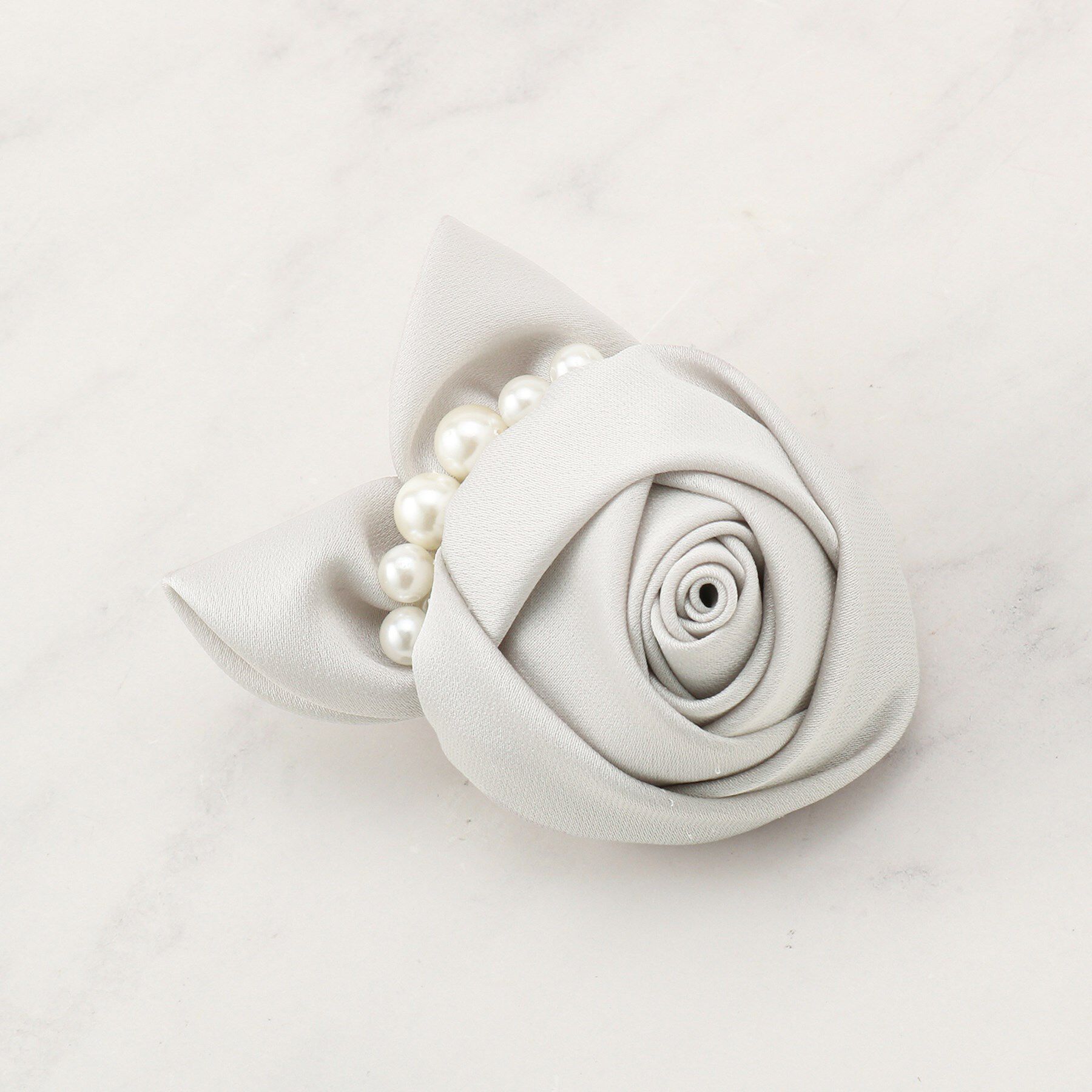 Couture broach「ローズパール調コサージュ」|ブローチ・コサージュ|