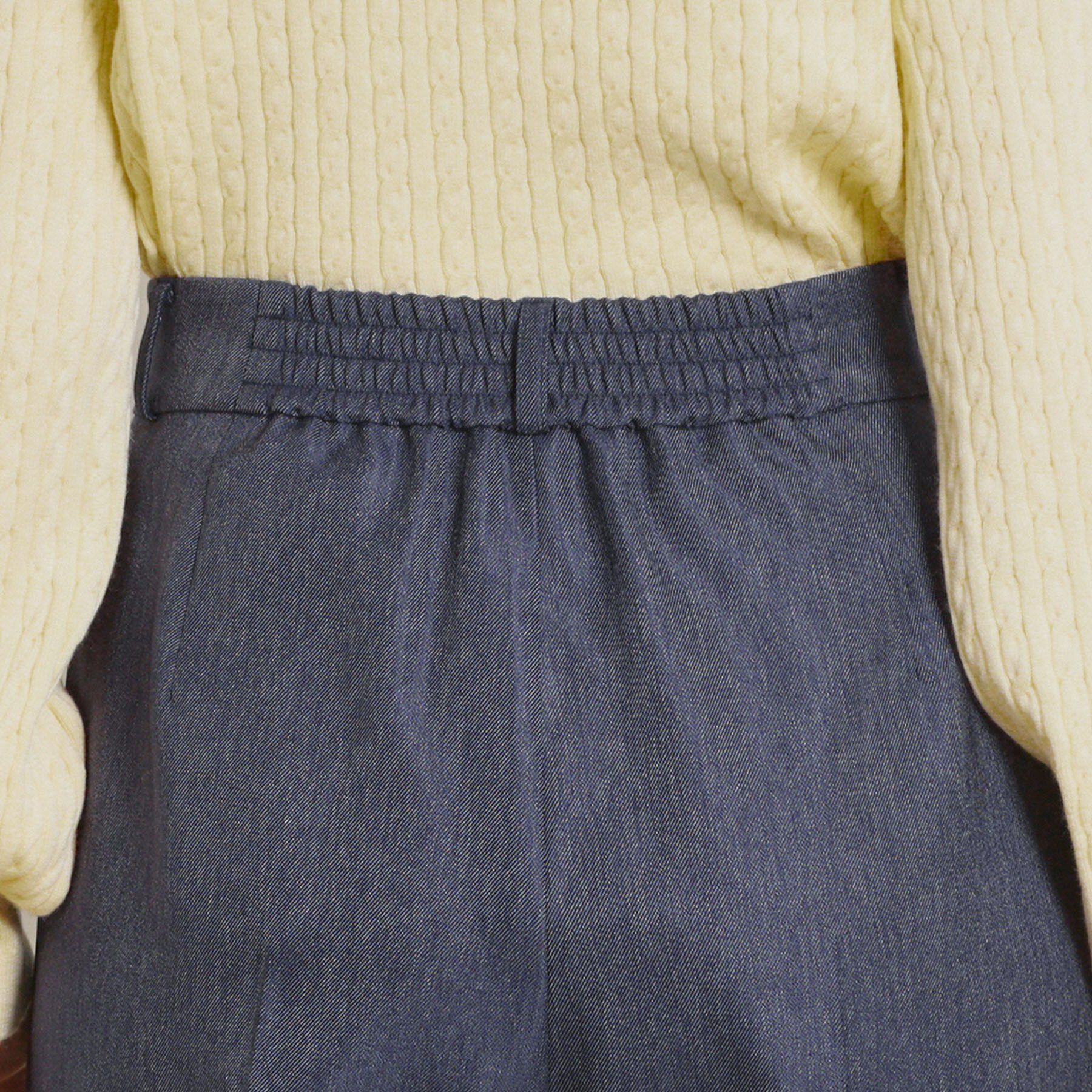 Couture broach「【洗える・S-LL】デニムライク ベルト付きパンツ」|その他|