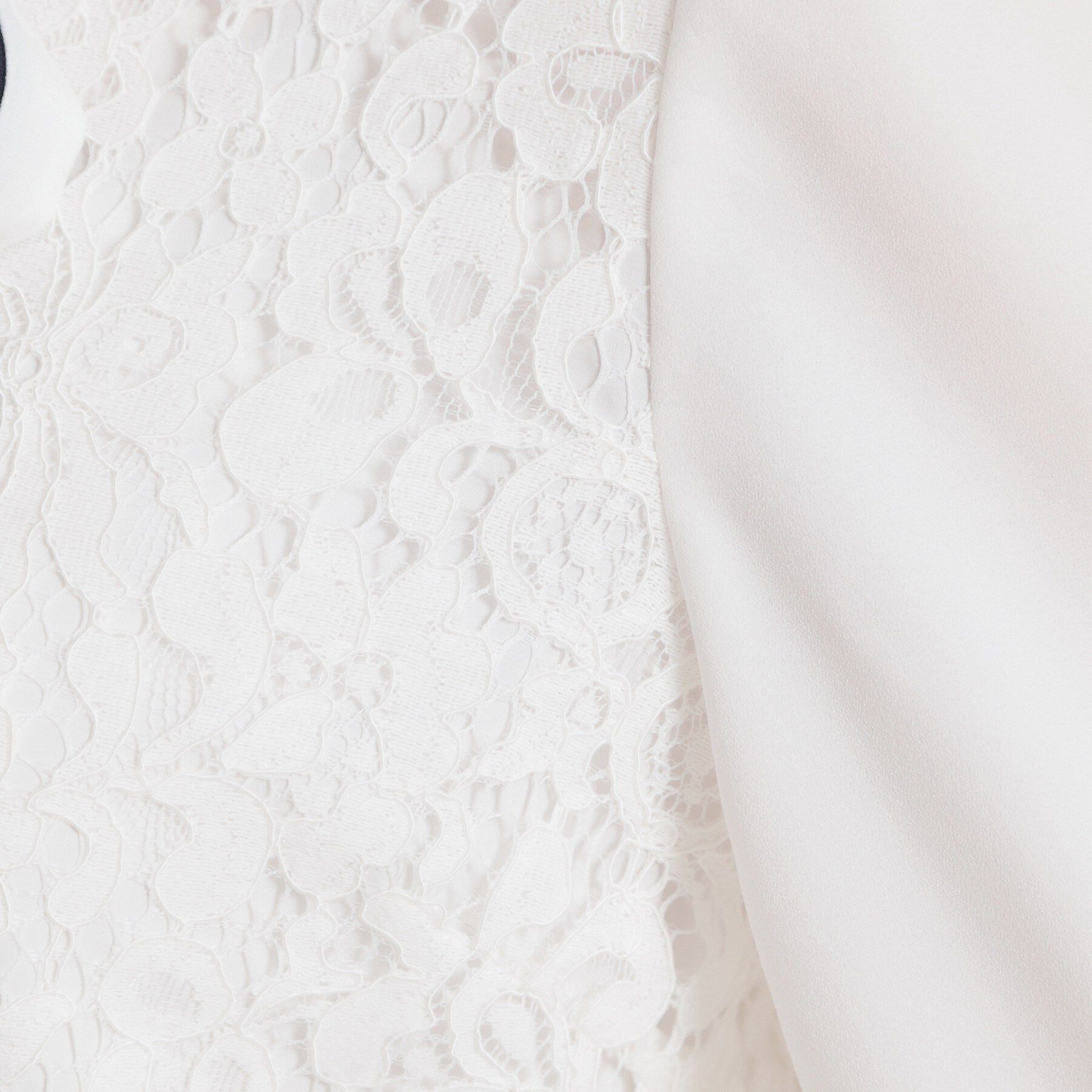 Couture broach「【洗える・通勤】フラワーレースブラウス」|シャツ・ブラウス|