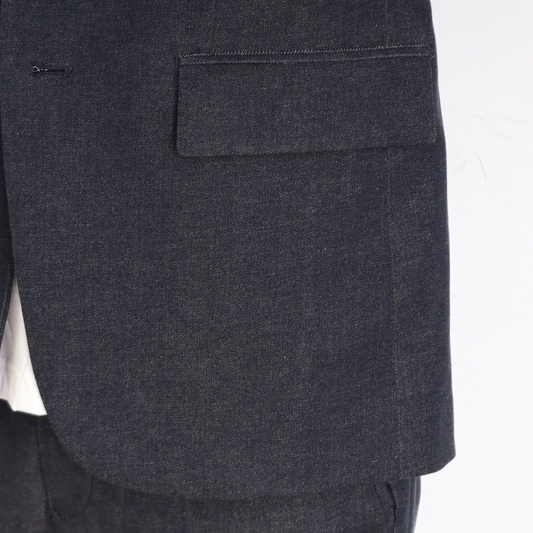 THE SHOP TK「エバーデニムジャケット セットアップ可／洗える／ストレッチ」|テーラードジャケット|