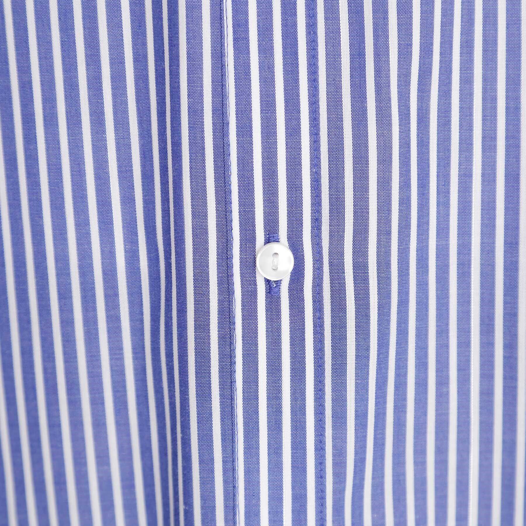 THE SHOP TK「ラメストライプラグランシャツ【洗える】」|シャツ・ブラウス|