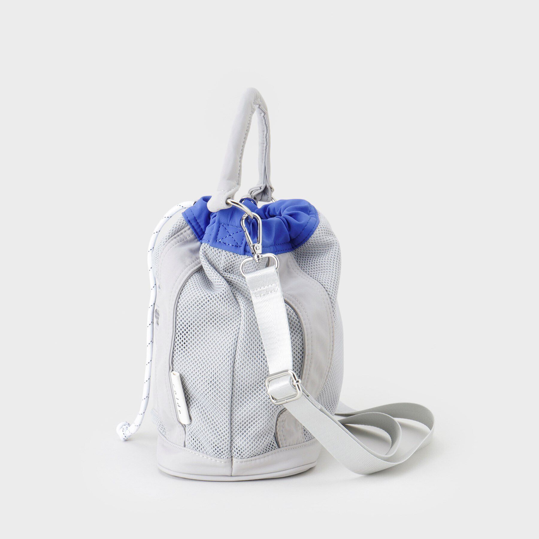 THE SHOP TK「メッシュナイロンコンビ巾着ショルダーバッグ」|ショルダー・メッセンジャー|