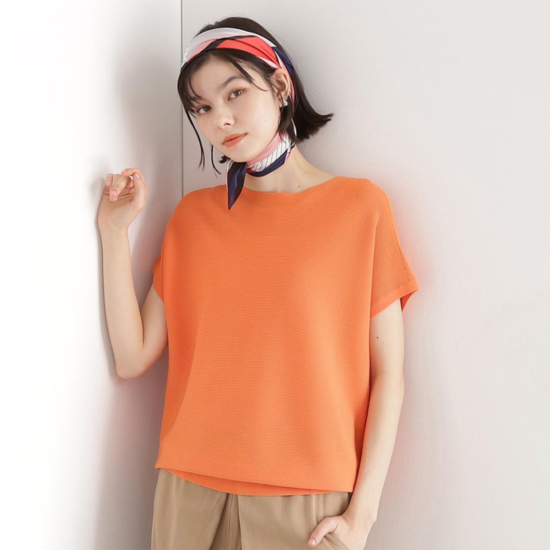 THE SHOP TK「美人フレンチニット【8色展開/WEB限定カラー/洗濯機OK/毛玉になりにくい】」|ニット・セーター|